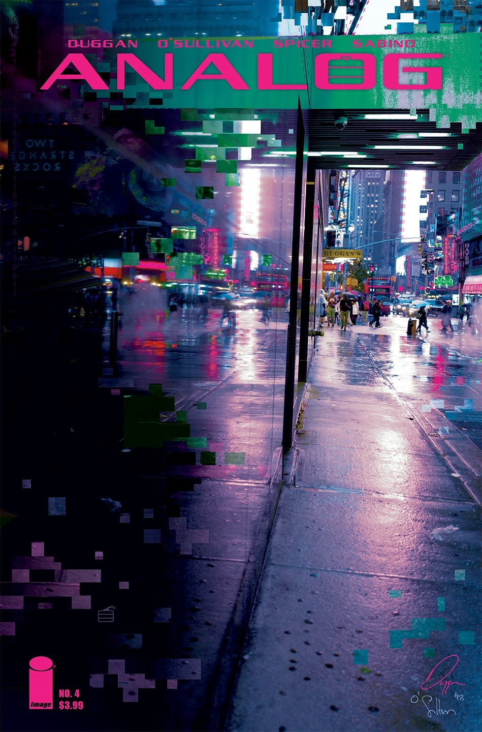 ANALOG #4 CVR B DUGGAN & O SULLIVAN (MR) COVER