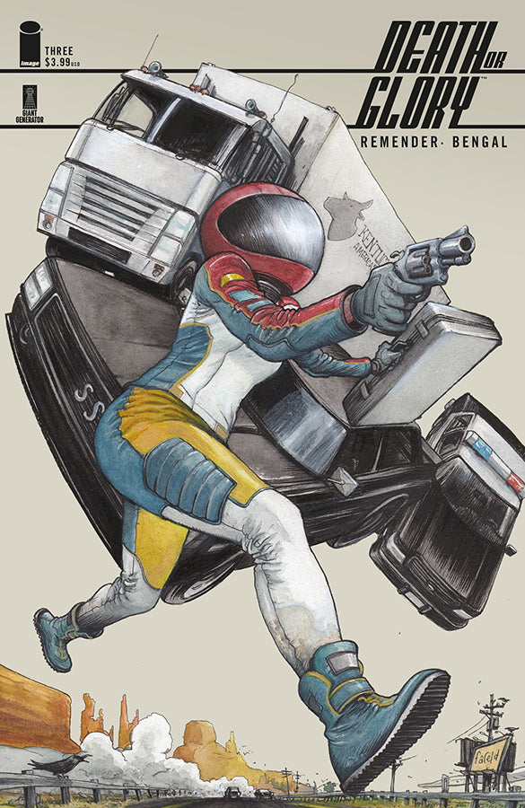 DEATH OR GLORY #3 CVR B DALRYMPLE (MR) COVER