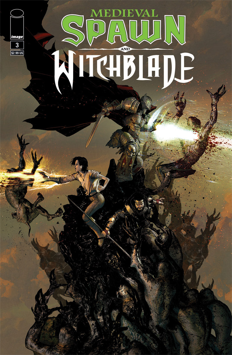MEDIEVAL SPAWN WITCHBLADE #3 (OF 4) CVR A HABERLIN COVER