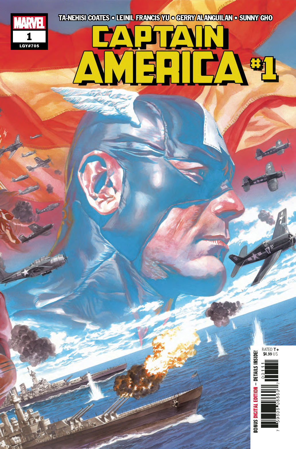 CAPTAIN AMERICA #1 COVER