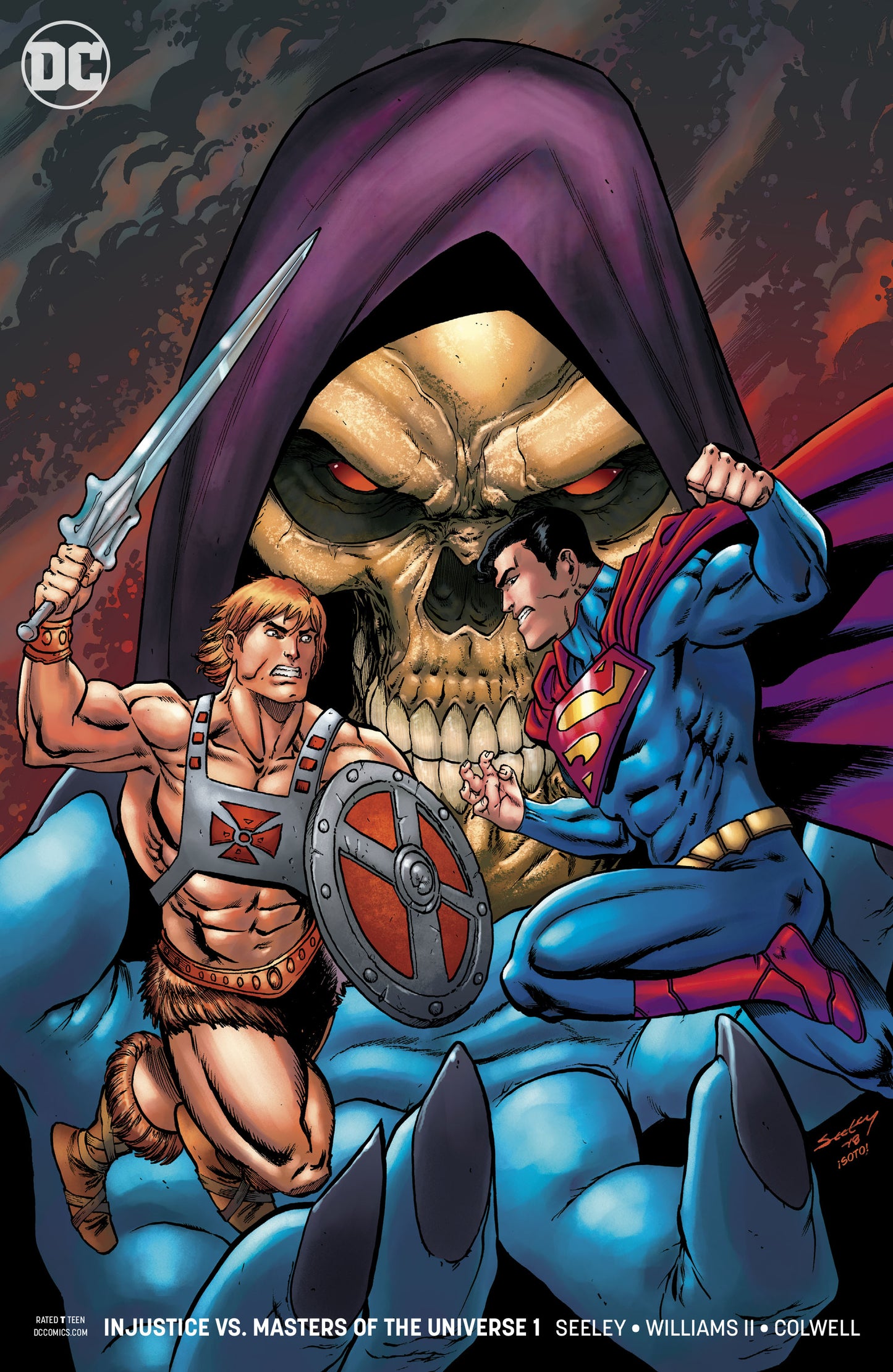 INJUSTICE VS THE MASTERS OF THE UNIVERSE #1 (OF 6) VAR ED COVER
