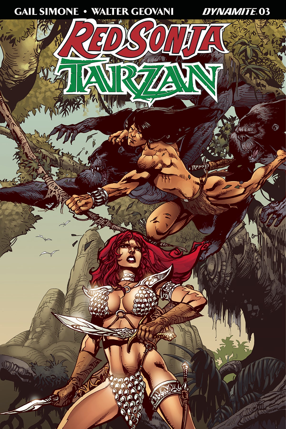 RED SONJA TARZAN #3 CVR D CASTRO SUBSCRIPTION COVER