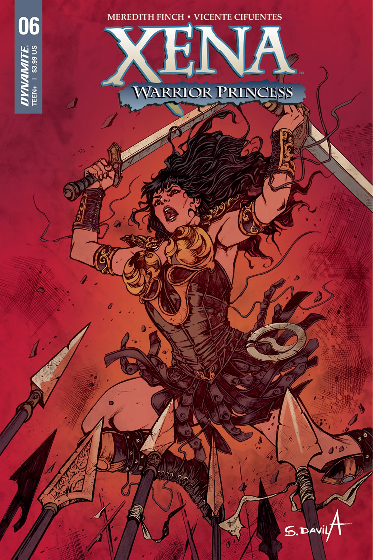 XENA #6 (OF 5) CVR A DAVILA COVER
