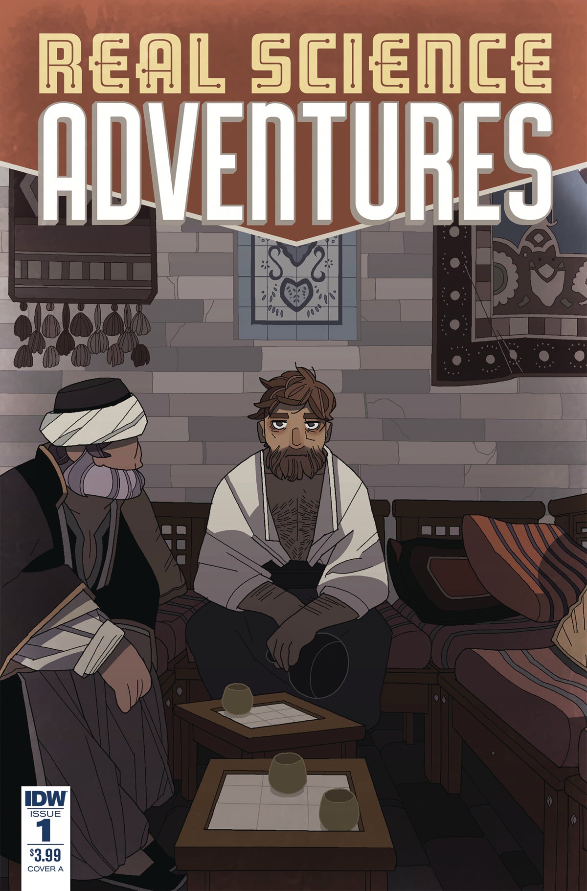 REAL SCIENCE ADVENTURES NICODEMUS JOB #1 CVR A MCCLAREN COVER
