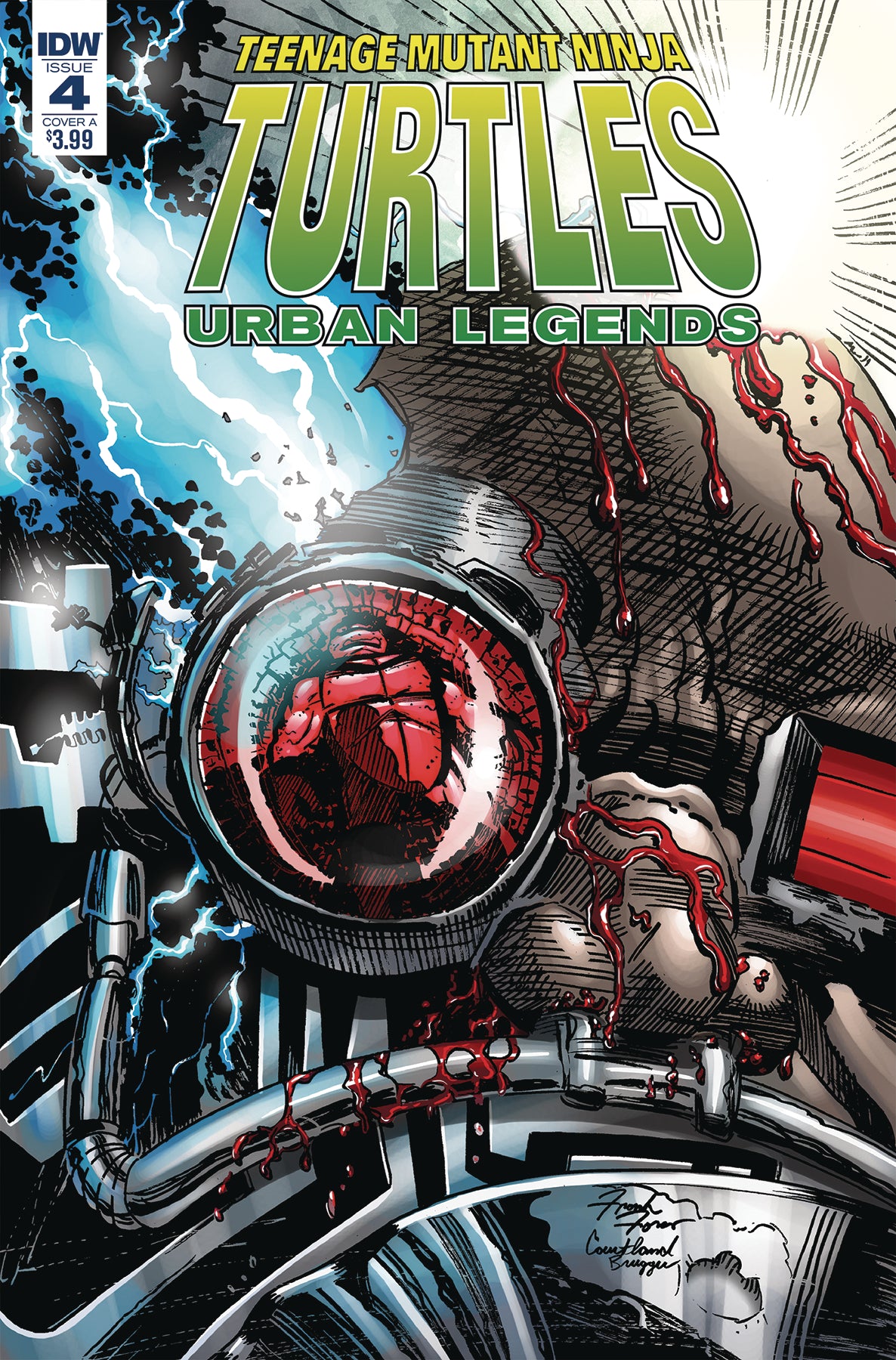TMNT URBAN LEGENDS #4 CVR A FOSCO COVER