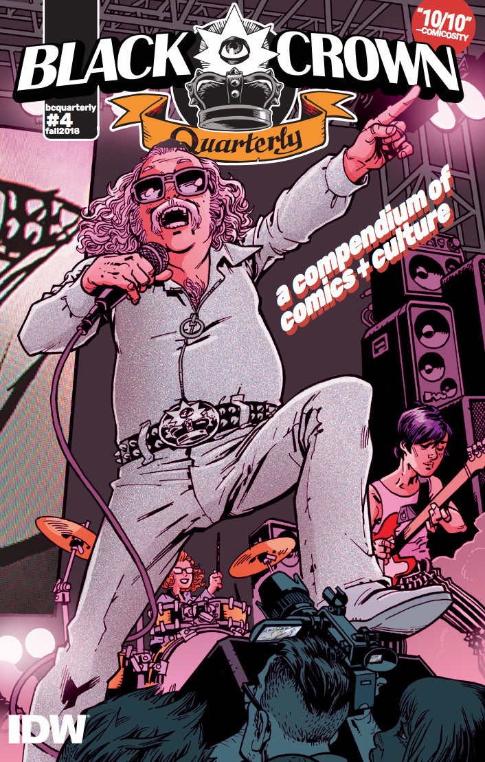 BLACK CROWN QUARTERLY #4 SUMMER 2018 COVER