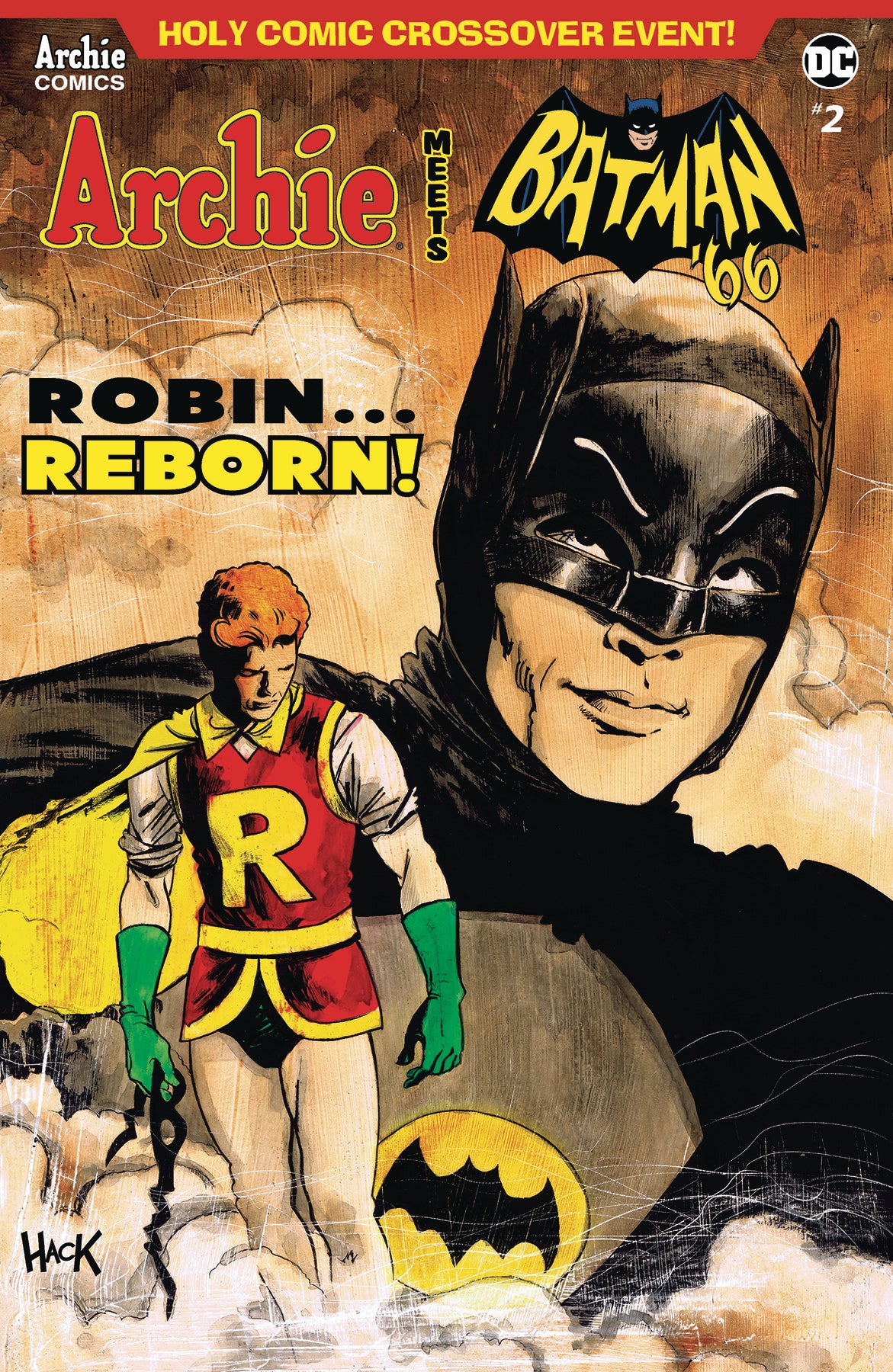 ARCHIE MEETS BATMAN 66 #2 CVR D HACK COVER