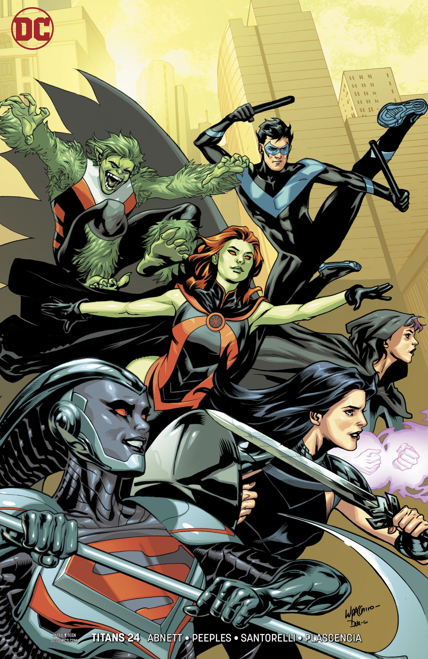 TITANS #24 VAR ED COVER