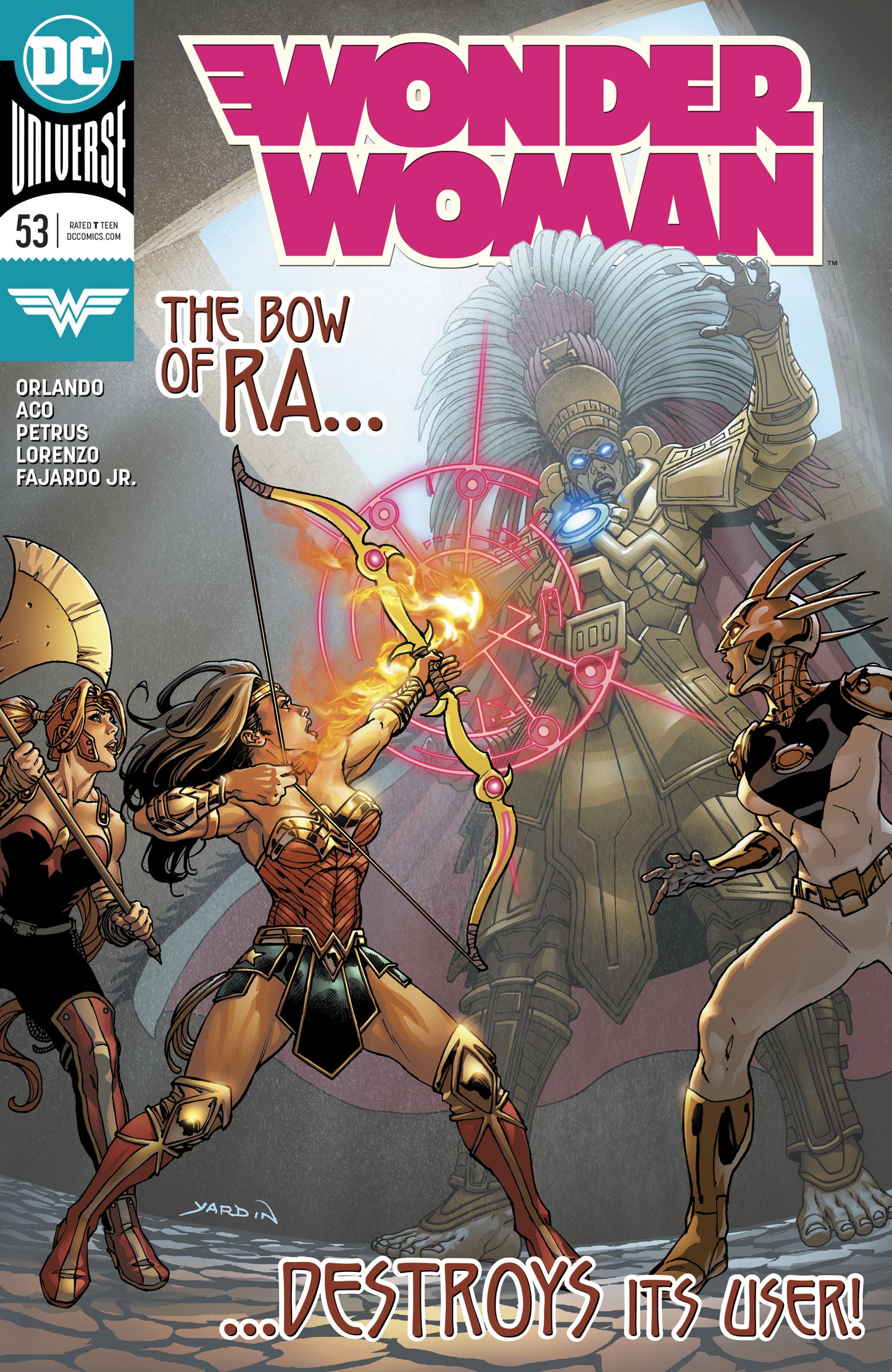 WONDER WOMAN #53 COVER