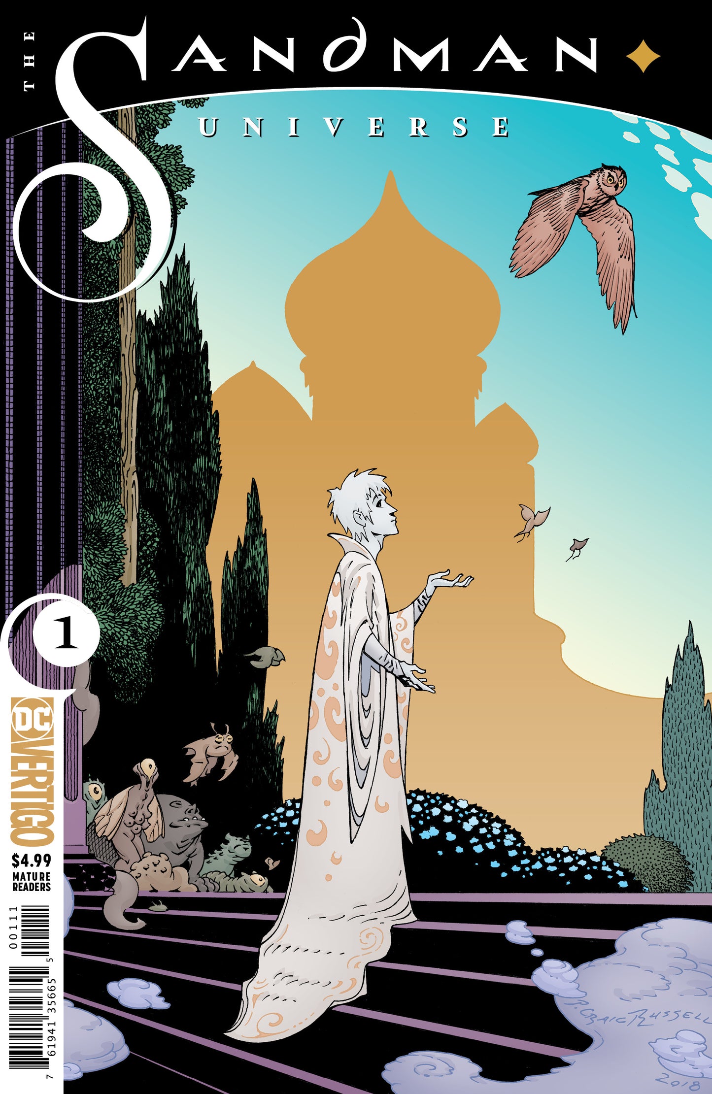 SANDMAN UNIVERSE #1 RUSSELL VAR ED (MR) COVER