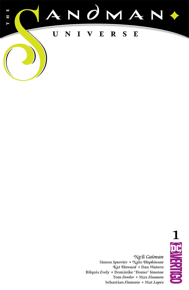 SANDMAN UNIVERSE #1 BLANK VARED (MR) COVER