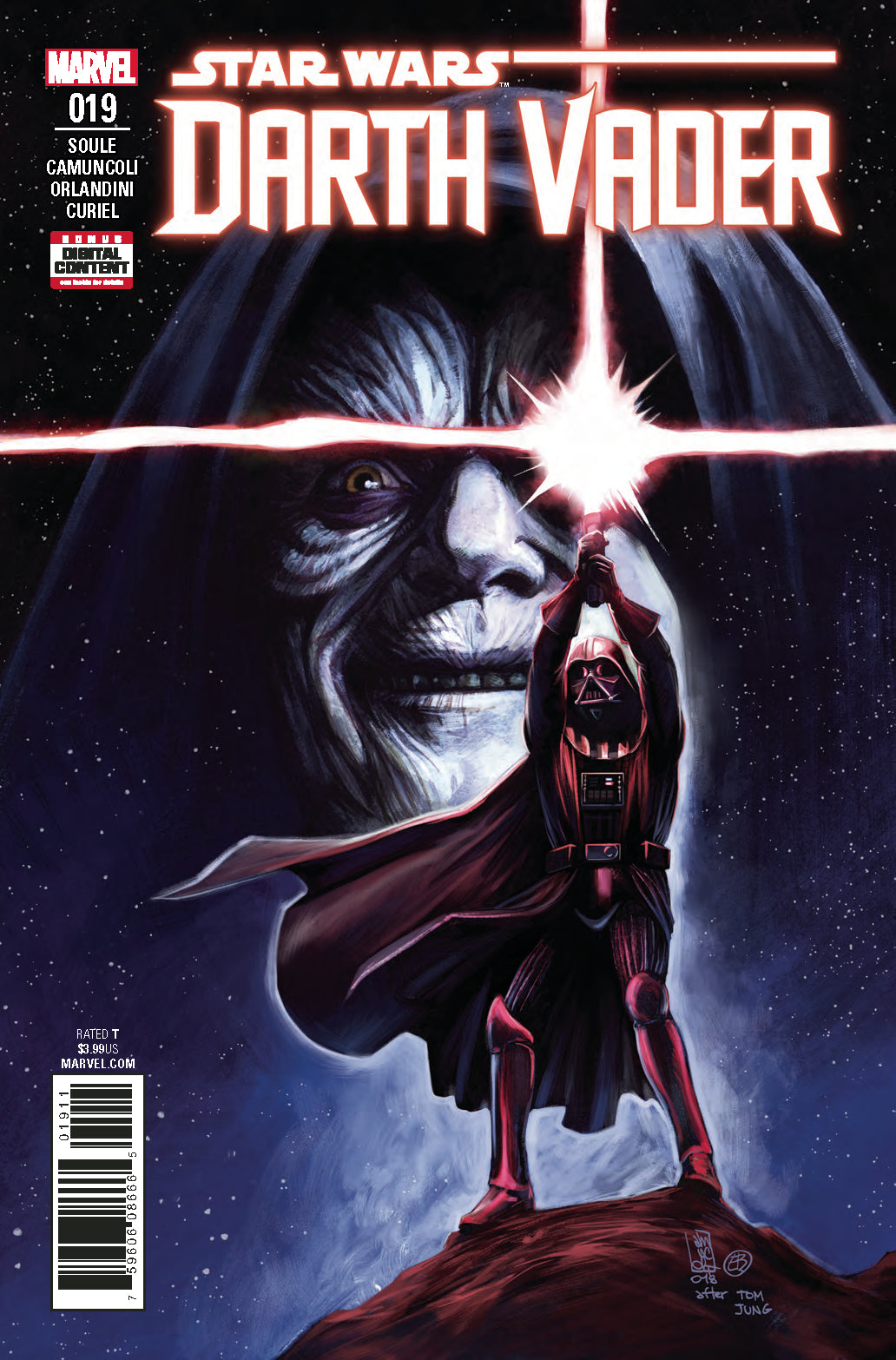 STAR WARS DARTH VADER #19 COVER