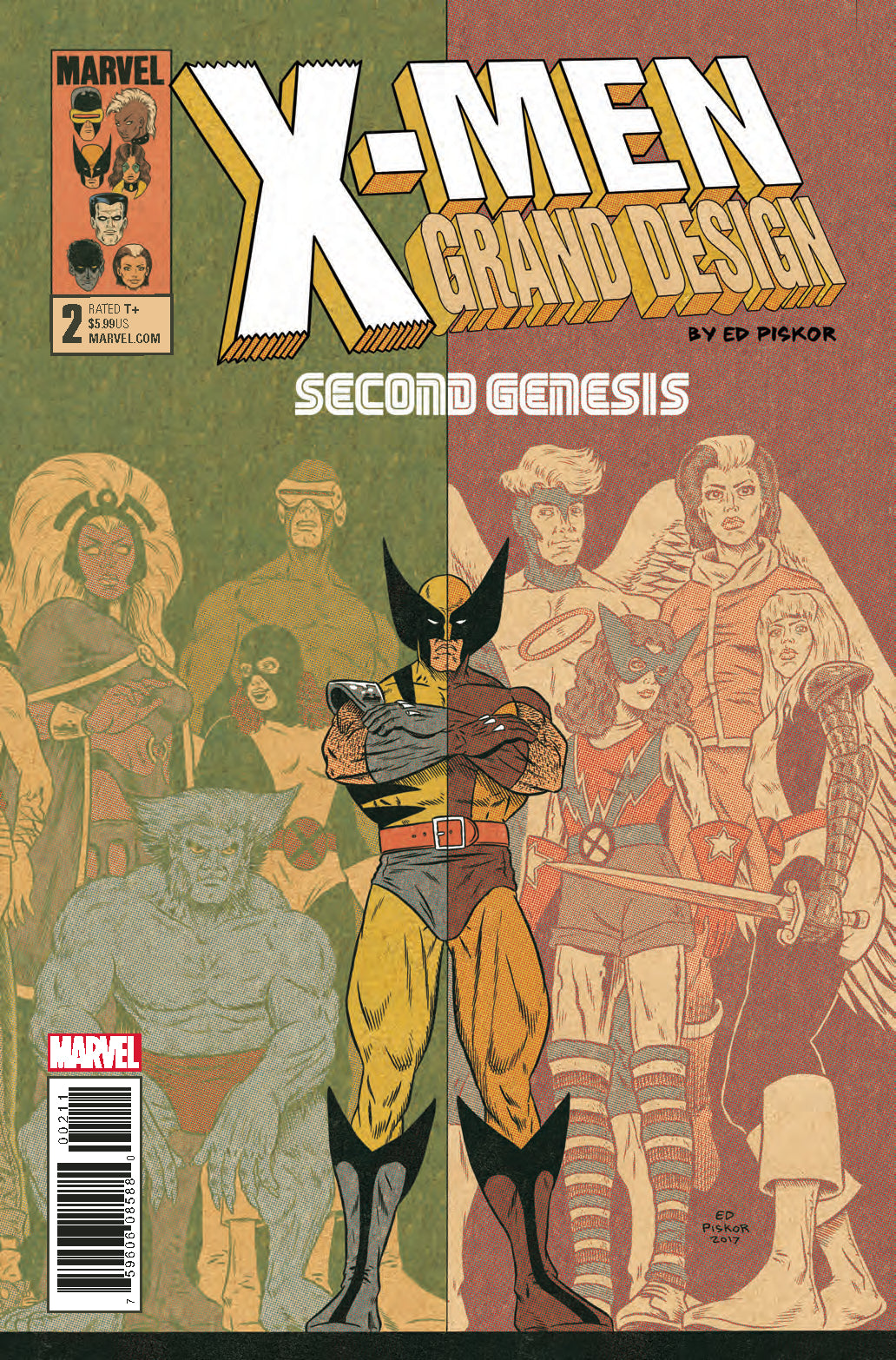 X-MEN GRAND DESIGN SECOND GENESIS #2 (OF 2) COVER