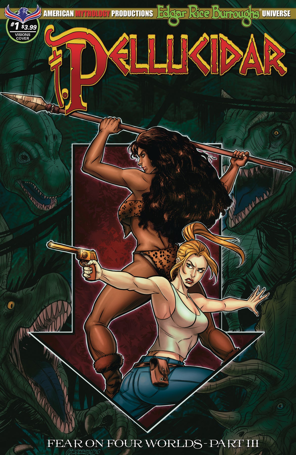 PELLUCIDAR #1 MESARCIA DEPTHS OF THE EARTH CVR COVER