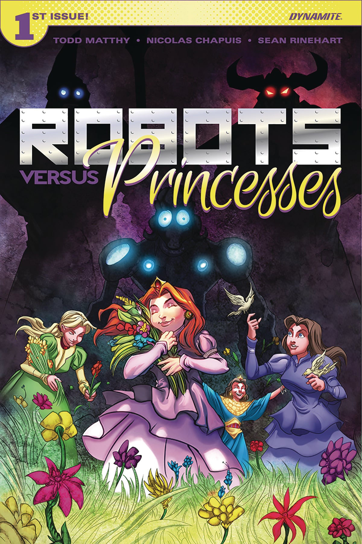 ROBOTS VS PRINCESSES #1 CVR ACHAPUIS COVER