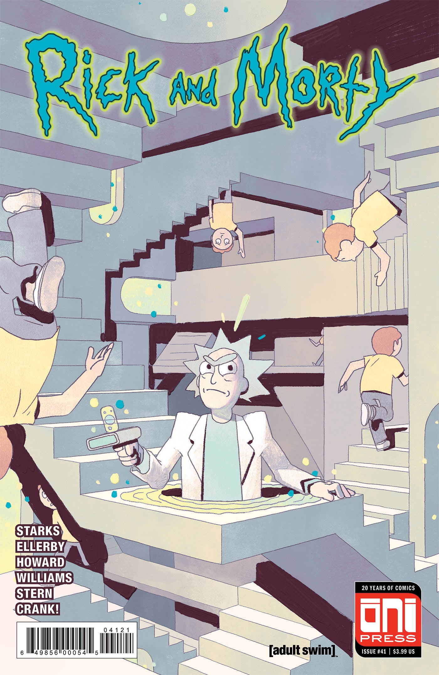 RICK & MORTY #41 CVR B SMART VAR COVER