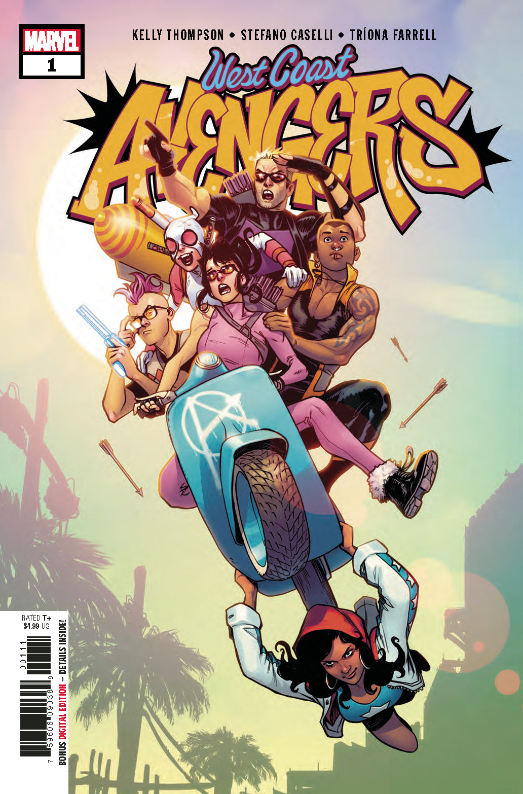 WEST COAST AVENGERS #1 COVER
