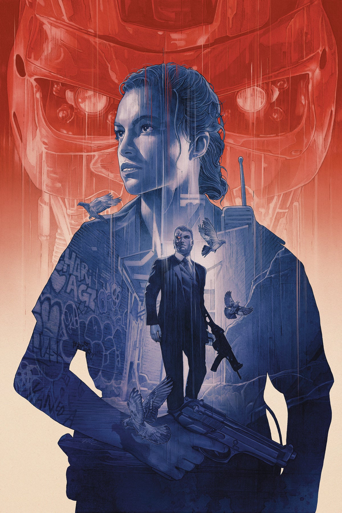 TERMINATOR SECTOR WAR #1 (OF 4) DOMARADZKI CVR COVER