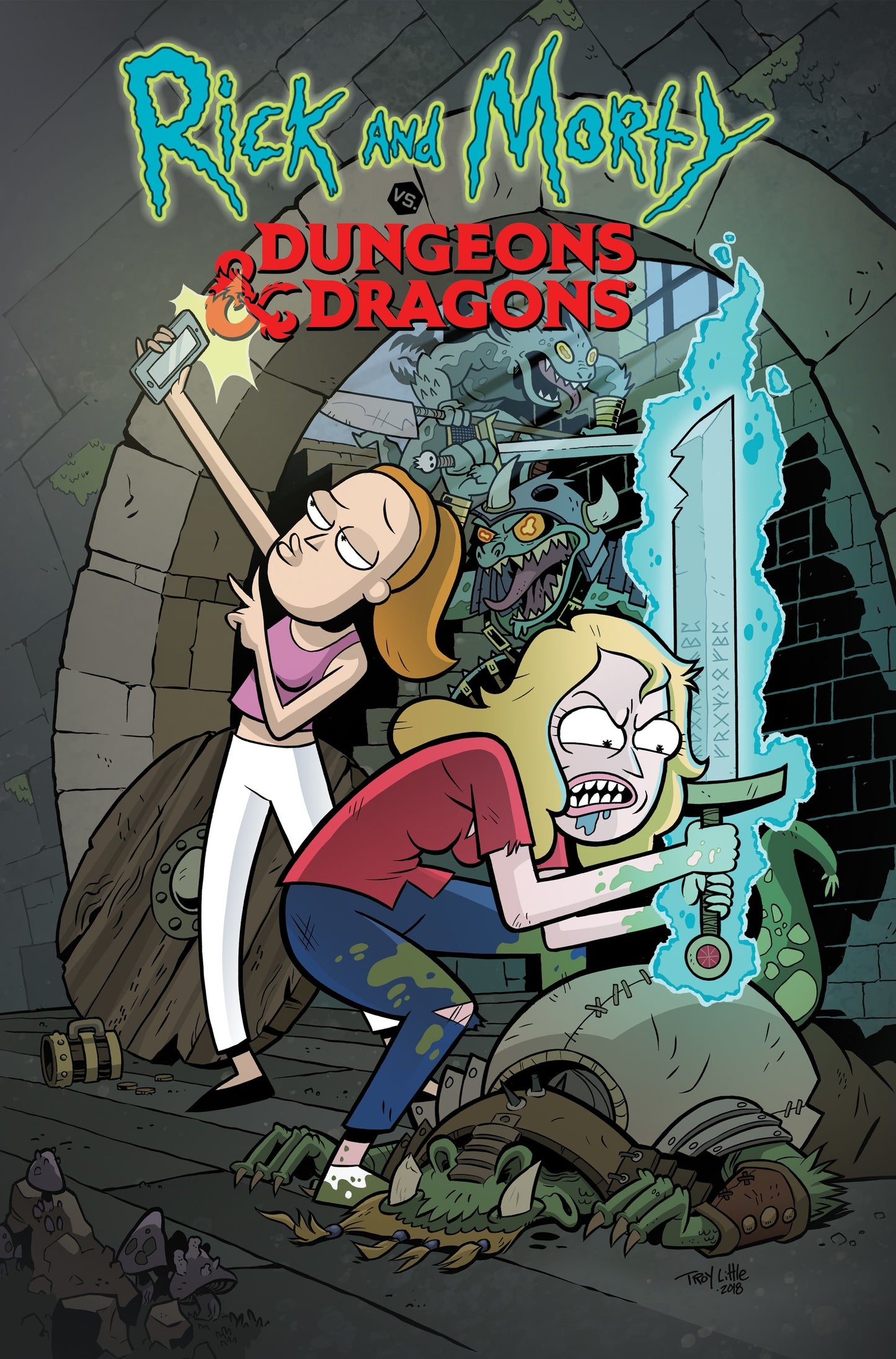 RICK & MORTY VS DUNGEONS & DRAGONS #2 (OF 4) CVR A LITTLE COVER