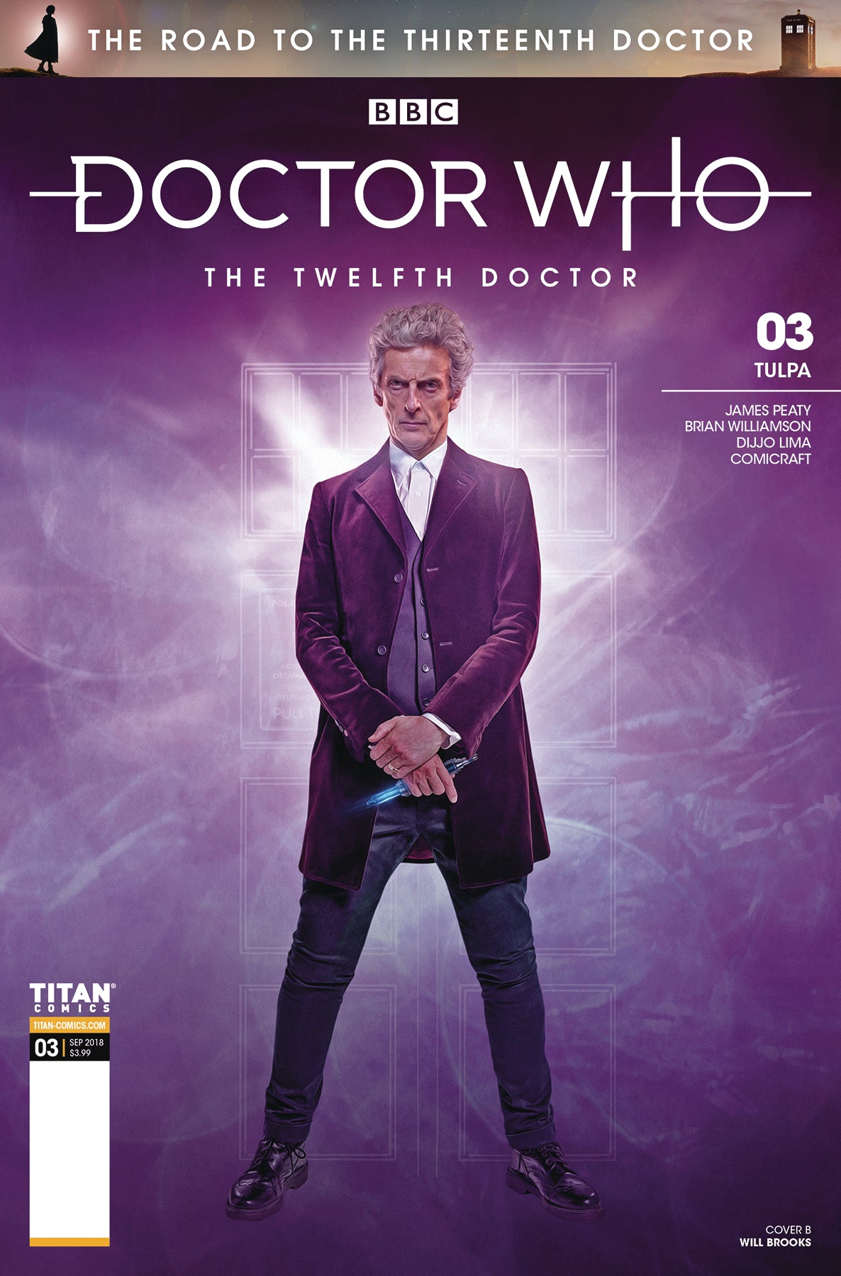 DOCTOR WHO ROAD TO 13TH DR #3 12TH CVR B PHOTO COVER