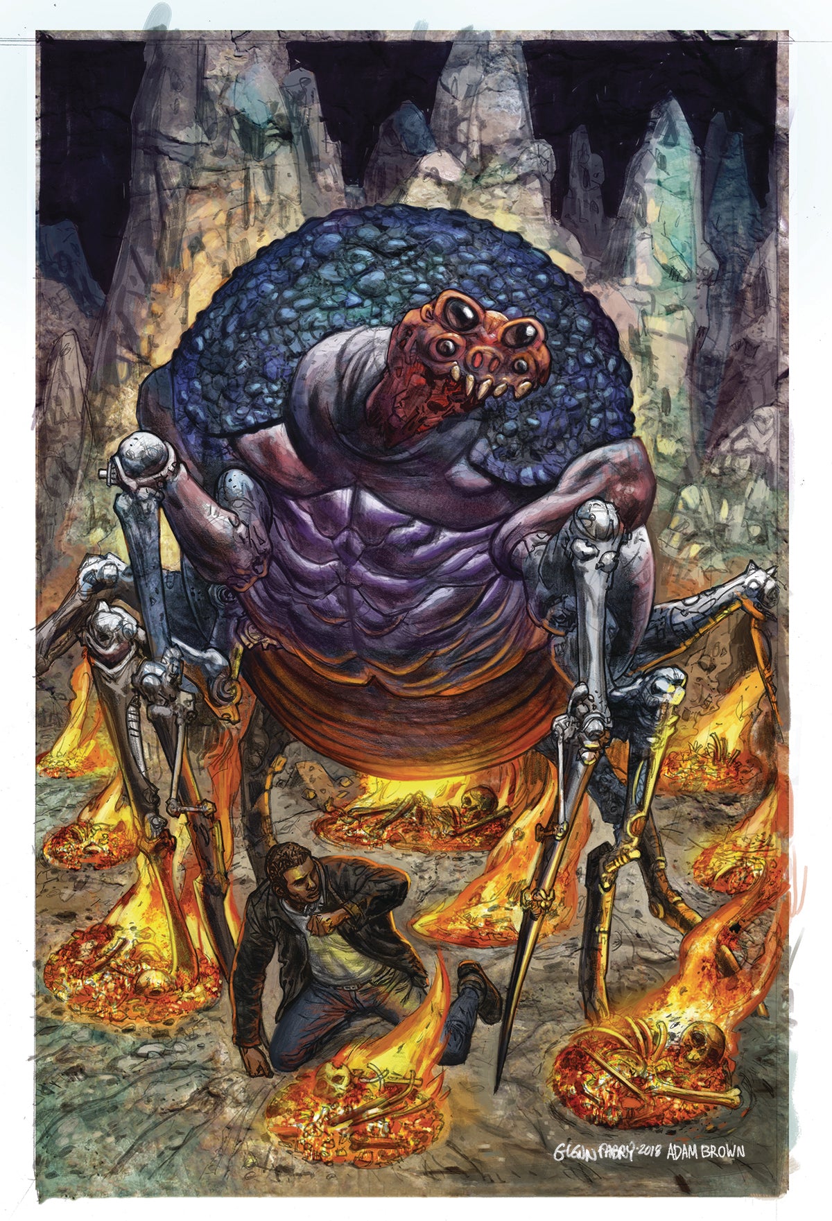 NEIL GAIMAN AMERICAN GODS MY AINSEL #6 CVR A (MR) COVER