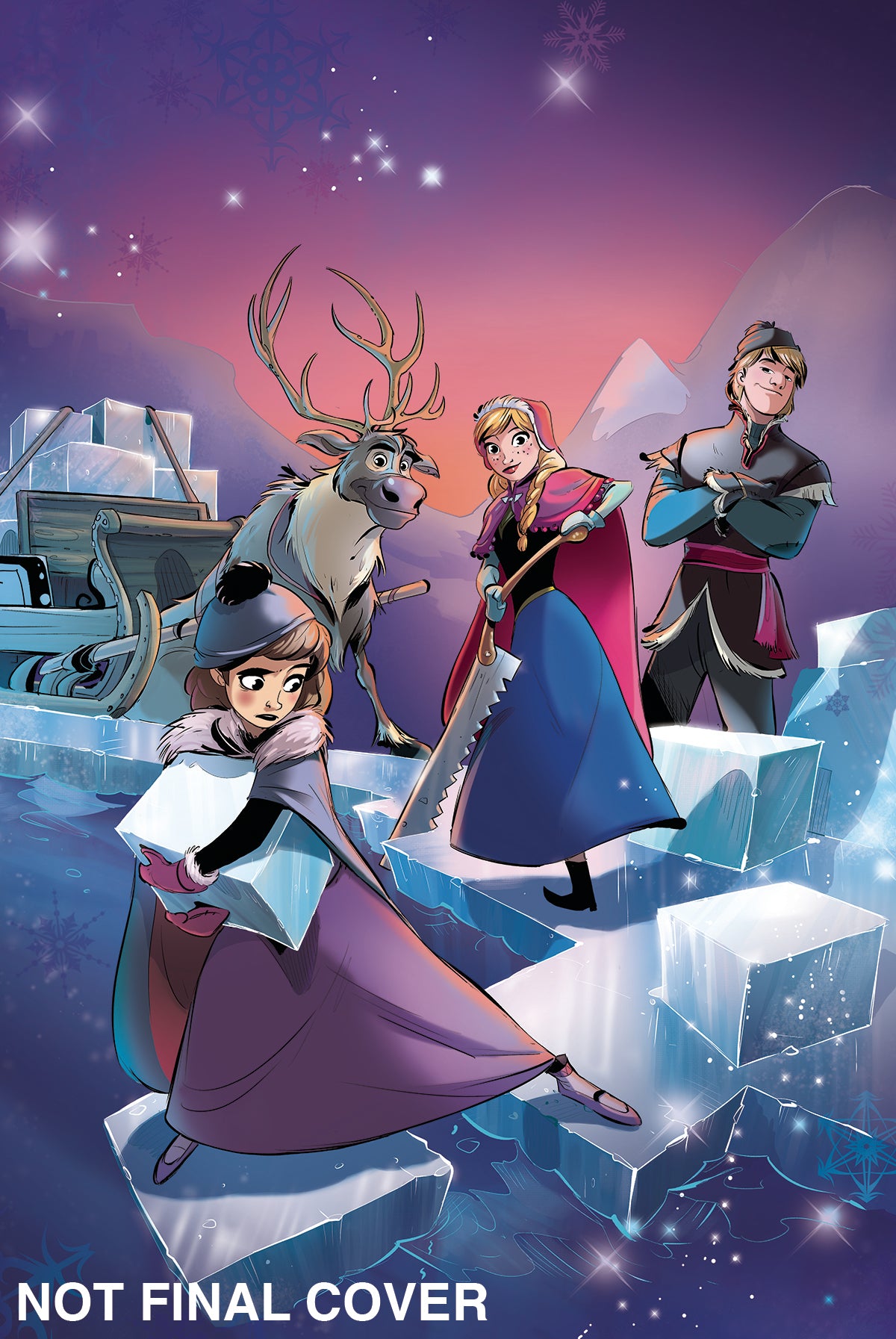 DISNEY FROZEN BREAKING BOUNDARIES #2 CVR A COVER