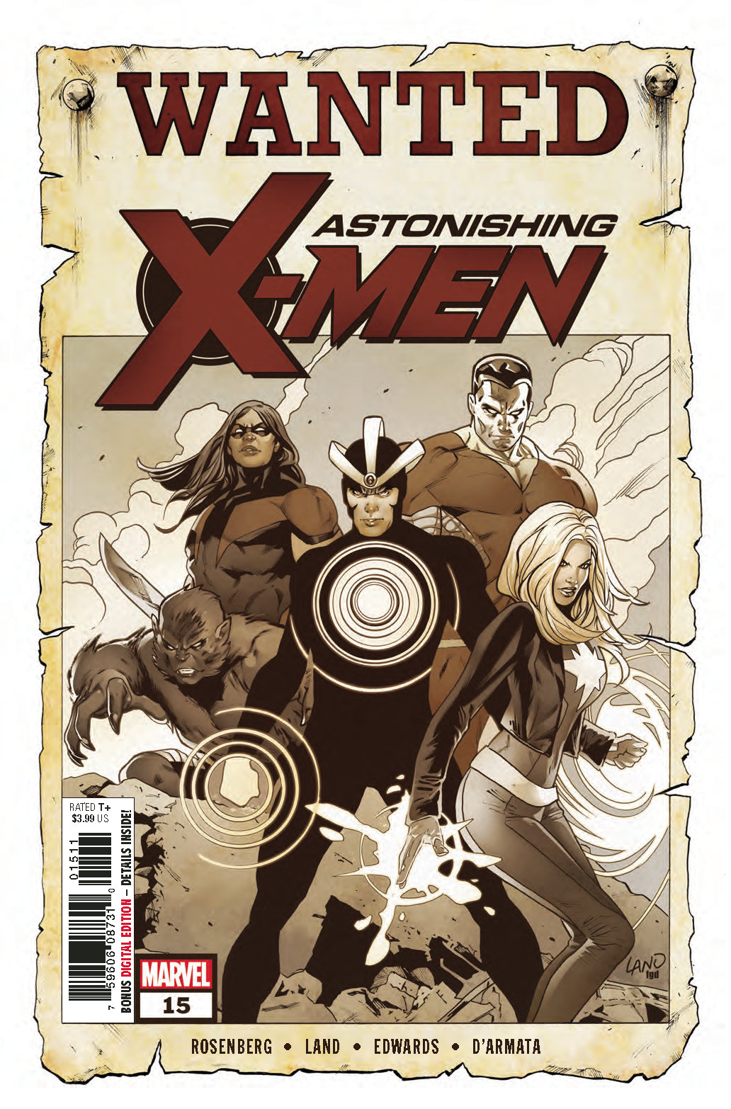 ASTONISHING X-MEN #15 COVER