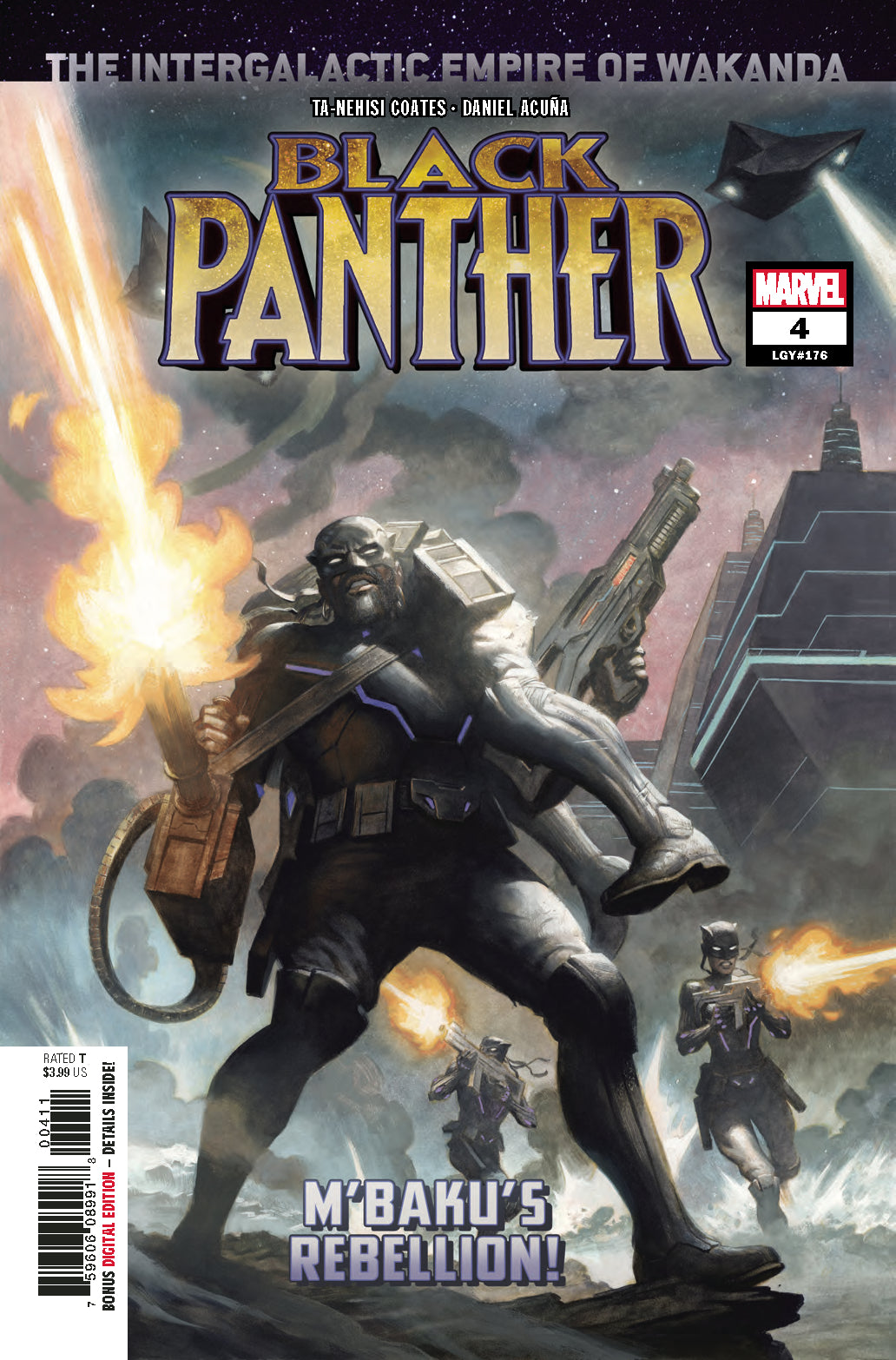 BLACK PANTHER #4 COVER