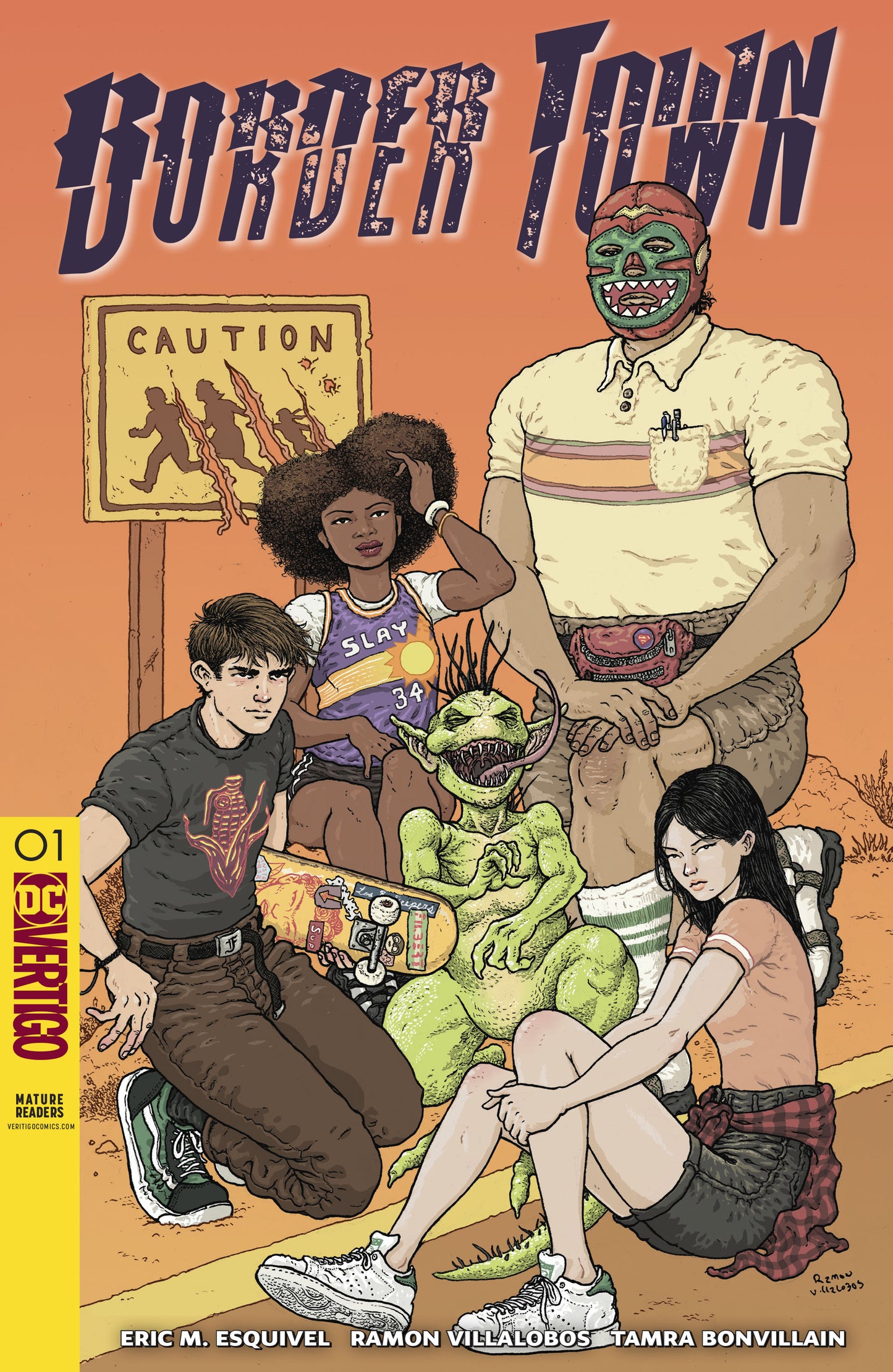 BORDER TOWN #1 (MR) COVER