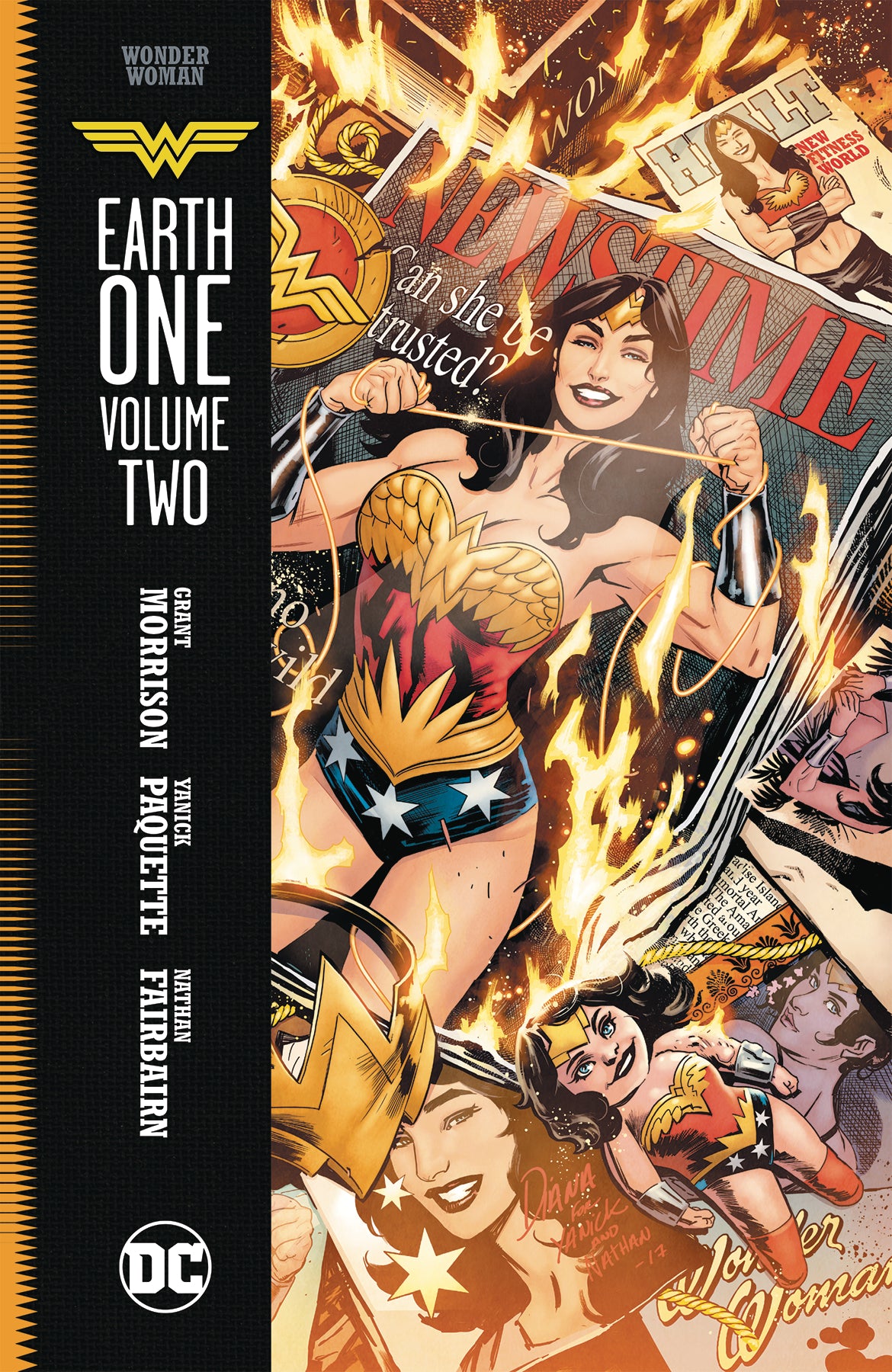 WONDER WOMAN EARTH ONE HC VOL 02 COVER