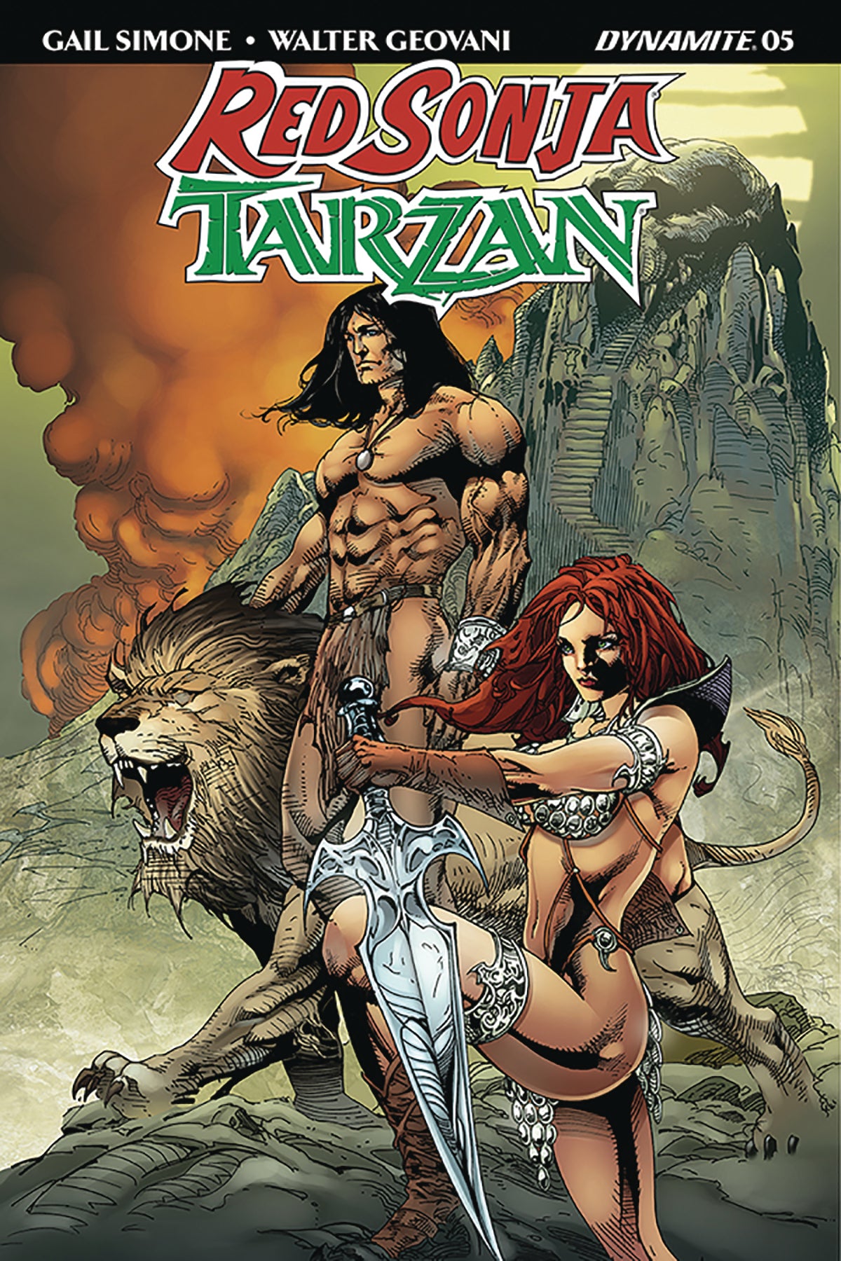 RED SONJA TARZAN #5 CVR D CASTRO SUB VAR COVER