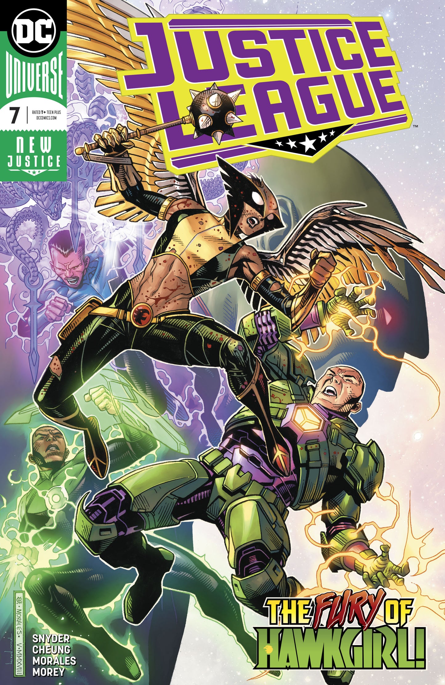 JUSTICE LEAGUE #7 COVER