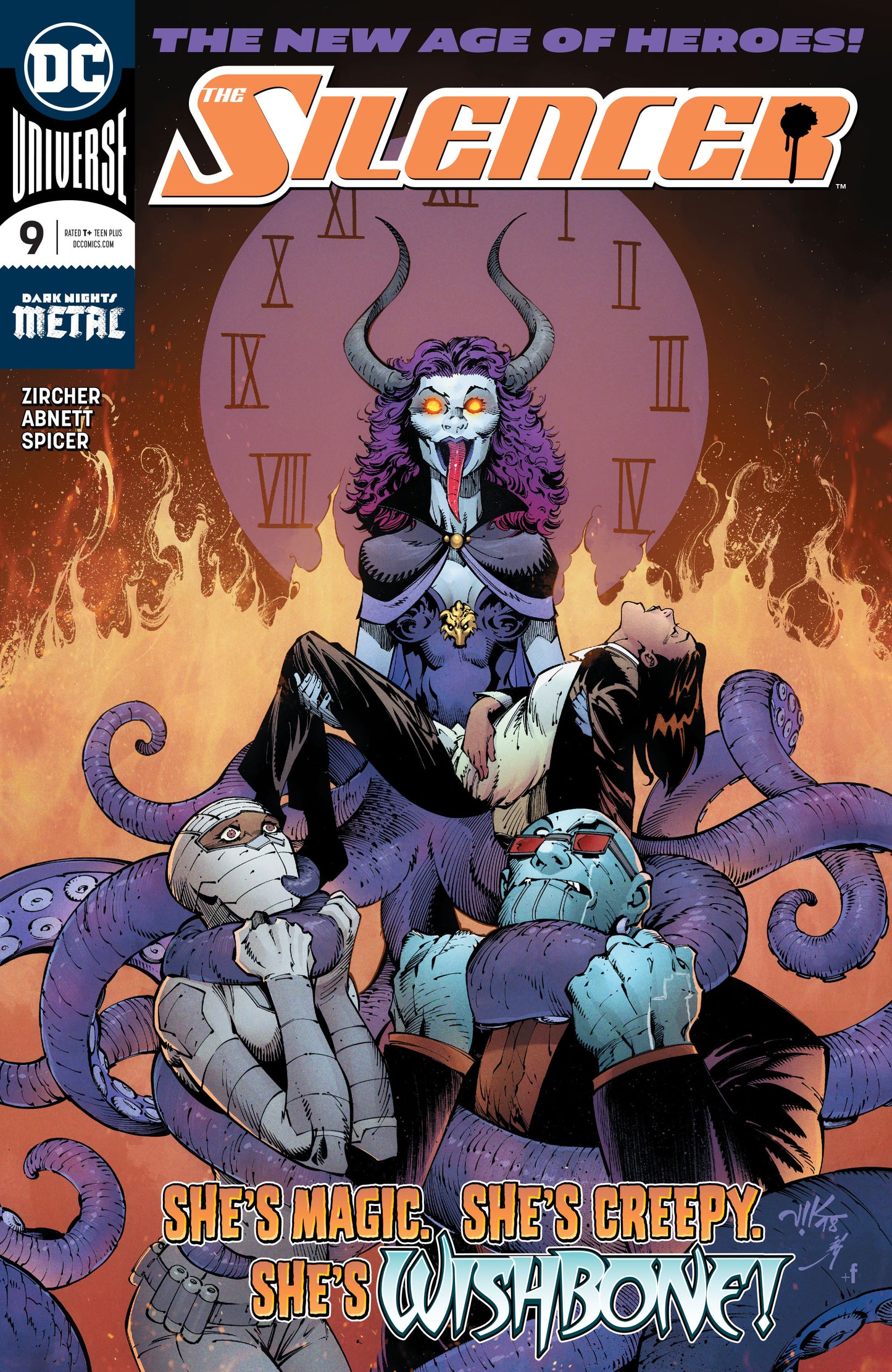 SILENCER #9 COVER