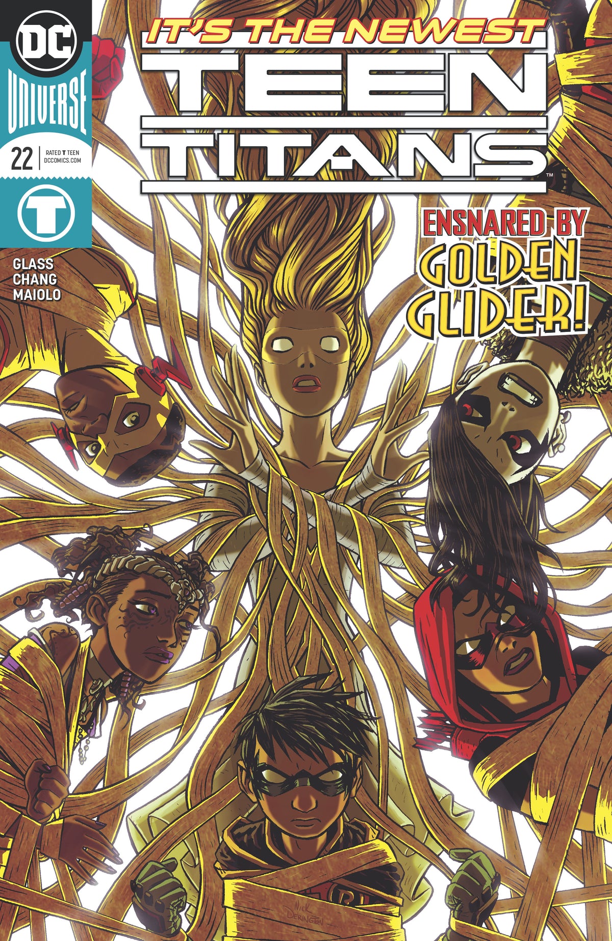 TEEN TITANS #22 COVER