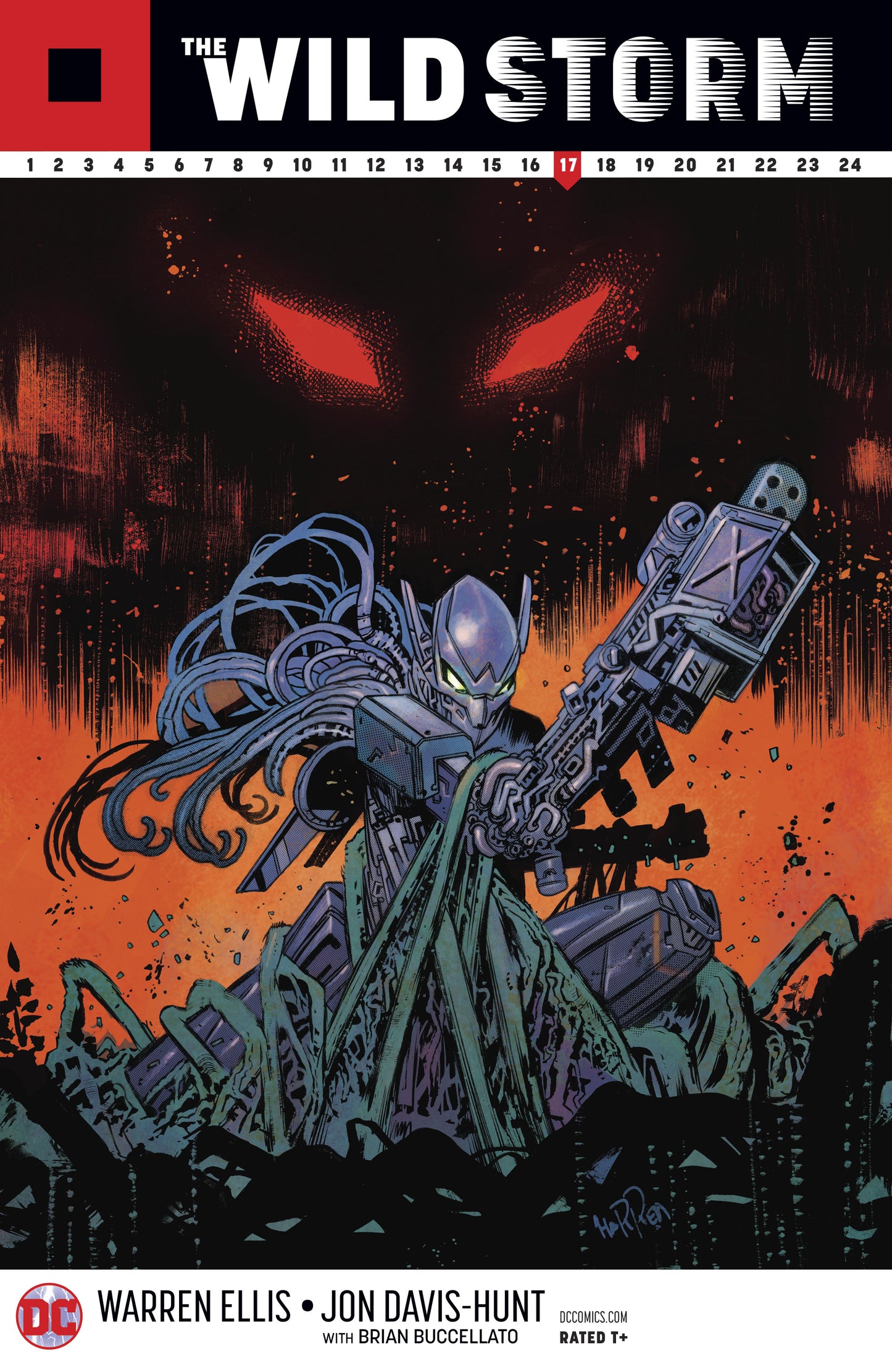 WILD STORM #17 VAR ED COVER