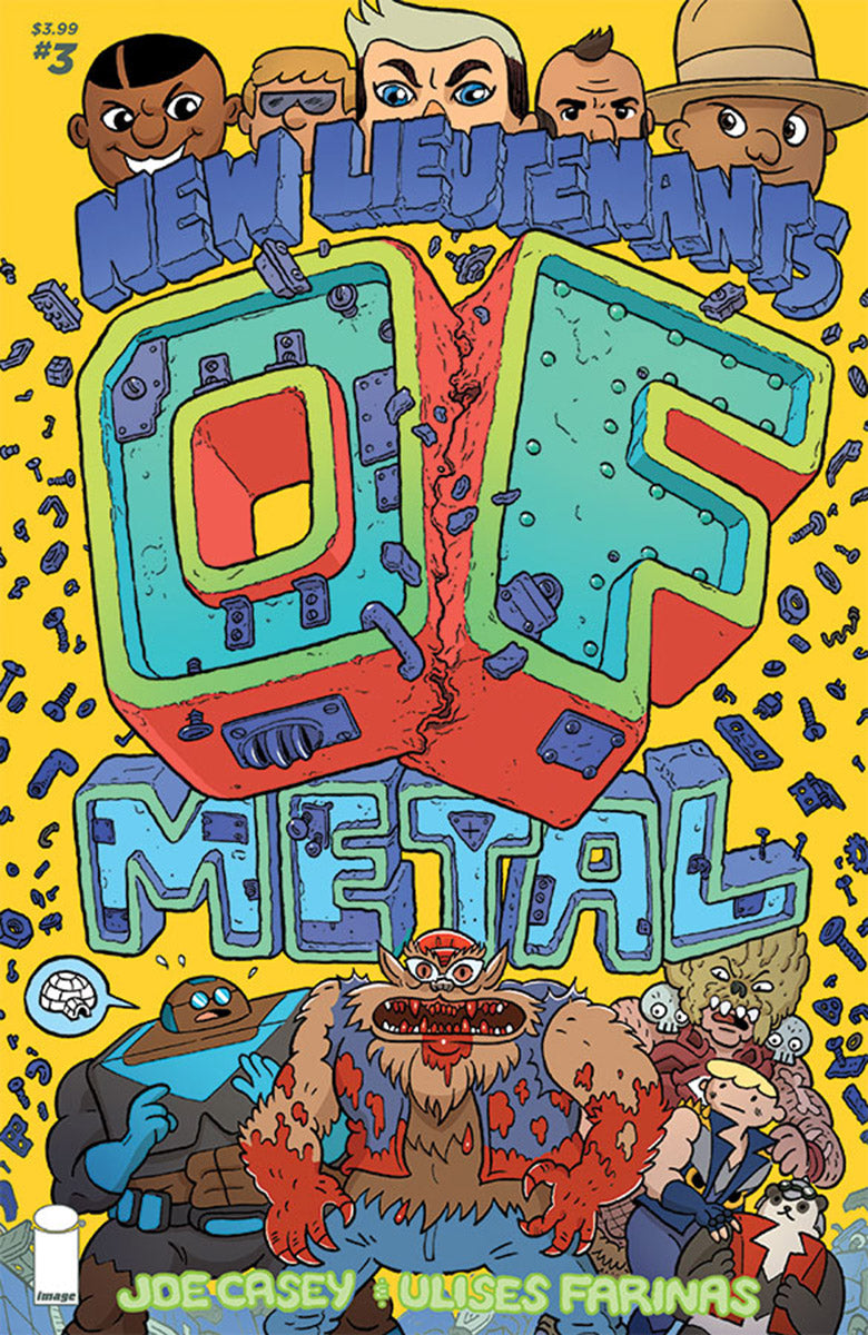 NEW LIEUTENANTS OF METAL #3 (OF 4) COVER