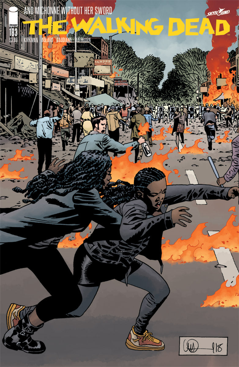 WALKING DEAD #183 CVR A ADLARD & STEWART (MR) COVER