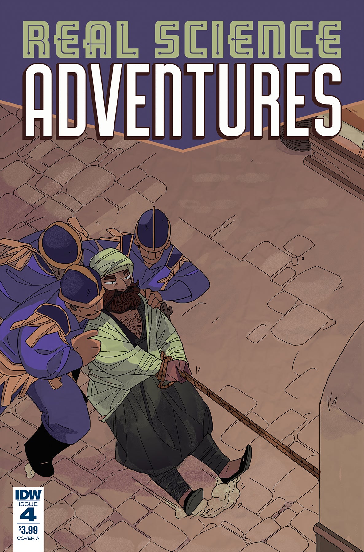 REAL SCIENCE ADVENTURES NICODEMUS JOB #4 CVR A MCCLAREN COVER