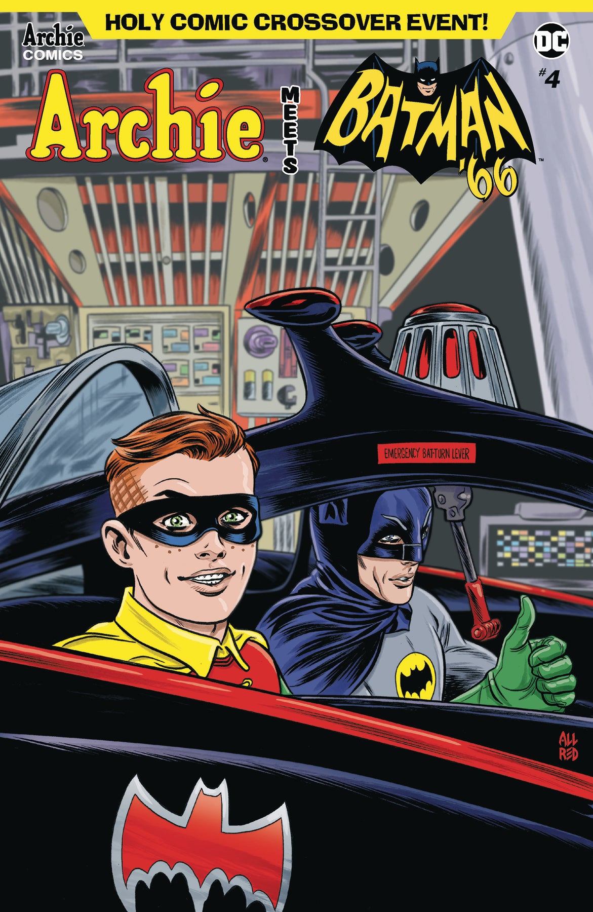 ARCHIE MEETS BATMAN 66 #4 CVR A ALLRED COVER