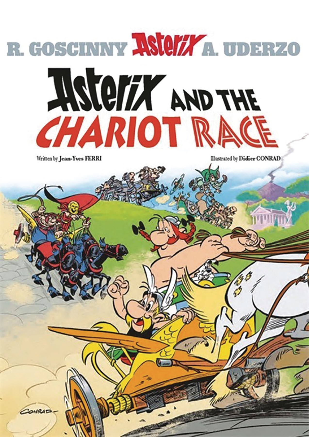 ASTERIX AND THE CHARIOT RACE SC VOL 37 COVER
