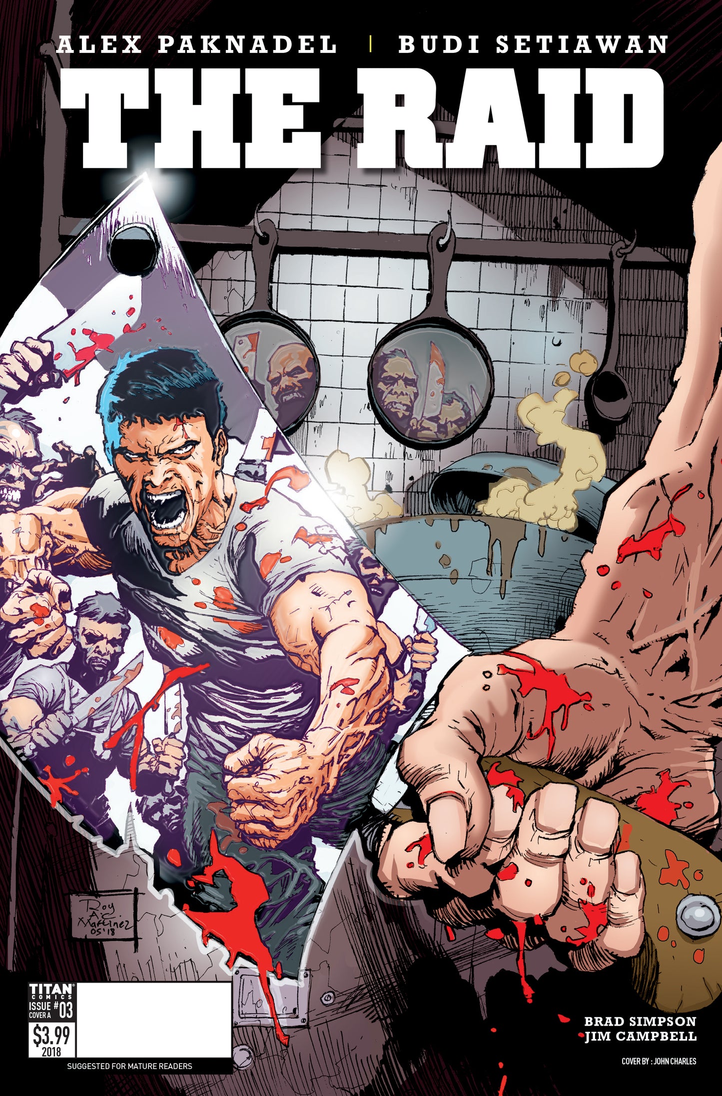 RAID #3 (OF 4) CVR A MARTINEZ COVER