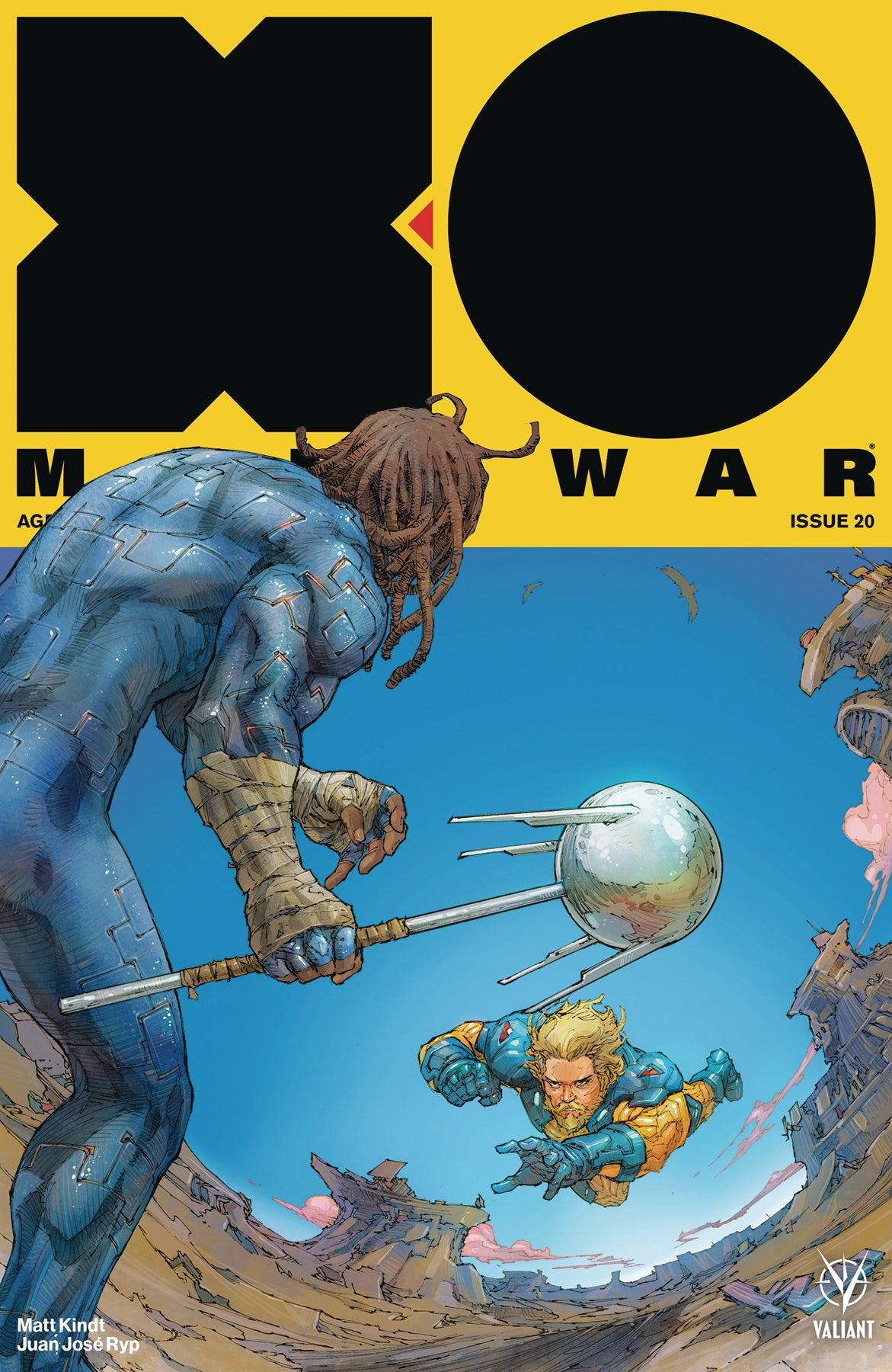 X-O MANOWAR (2017) #20 CVR A ROCAFORT COVER