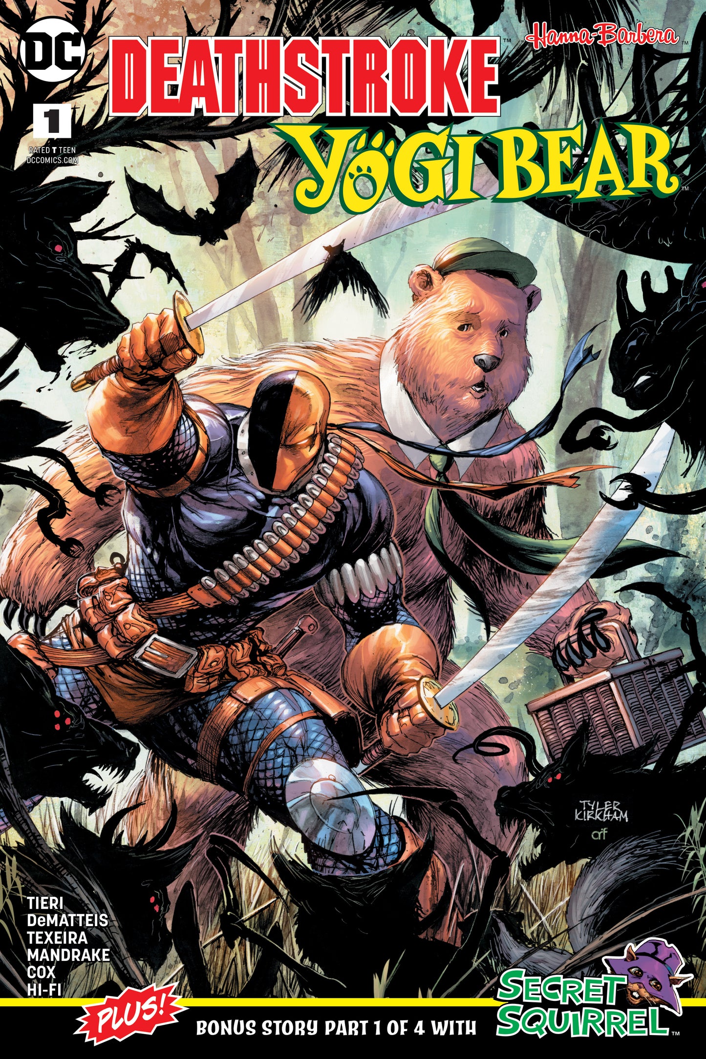 DEATHSTROKE YOGI BEAR SPECIAL #1 COVER