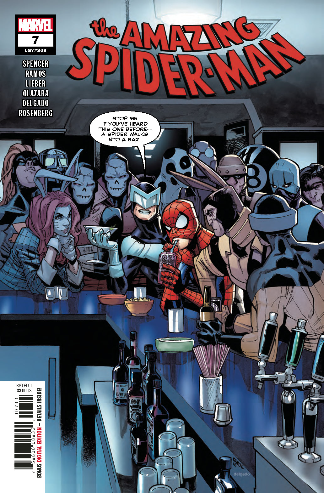 AMAZING SPIDER-MAN #7 COVER