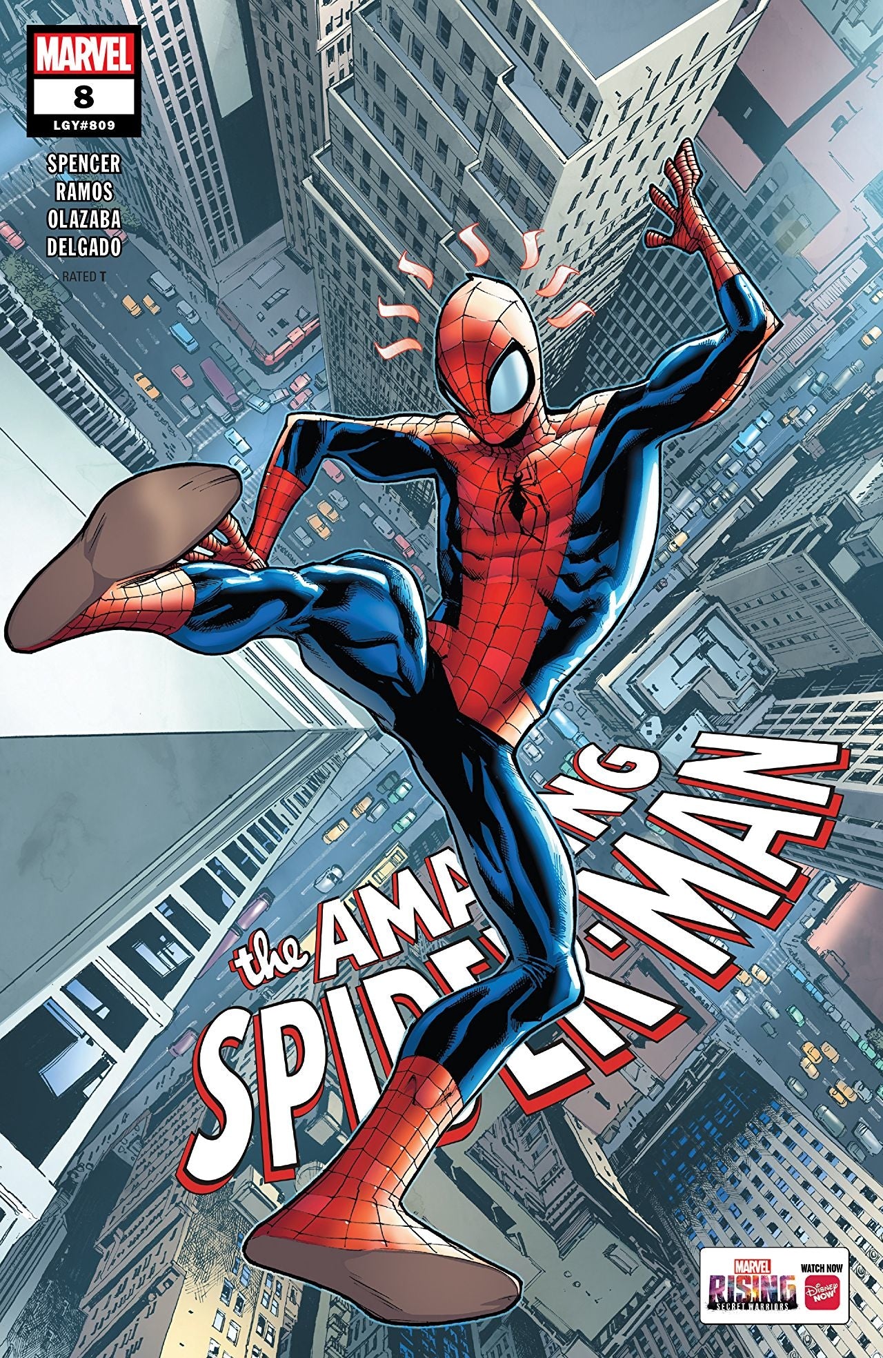 AMAZING SPIDER-MAN #8 COVER