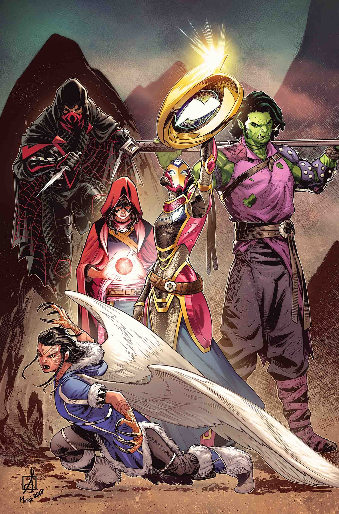 CHAMPIONS #25 COVER