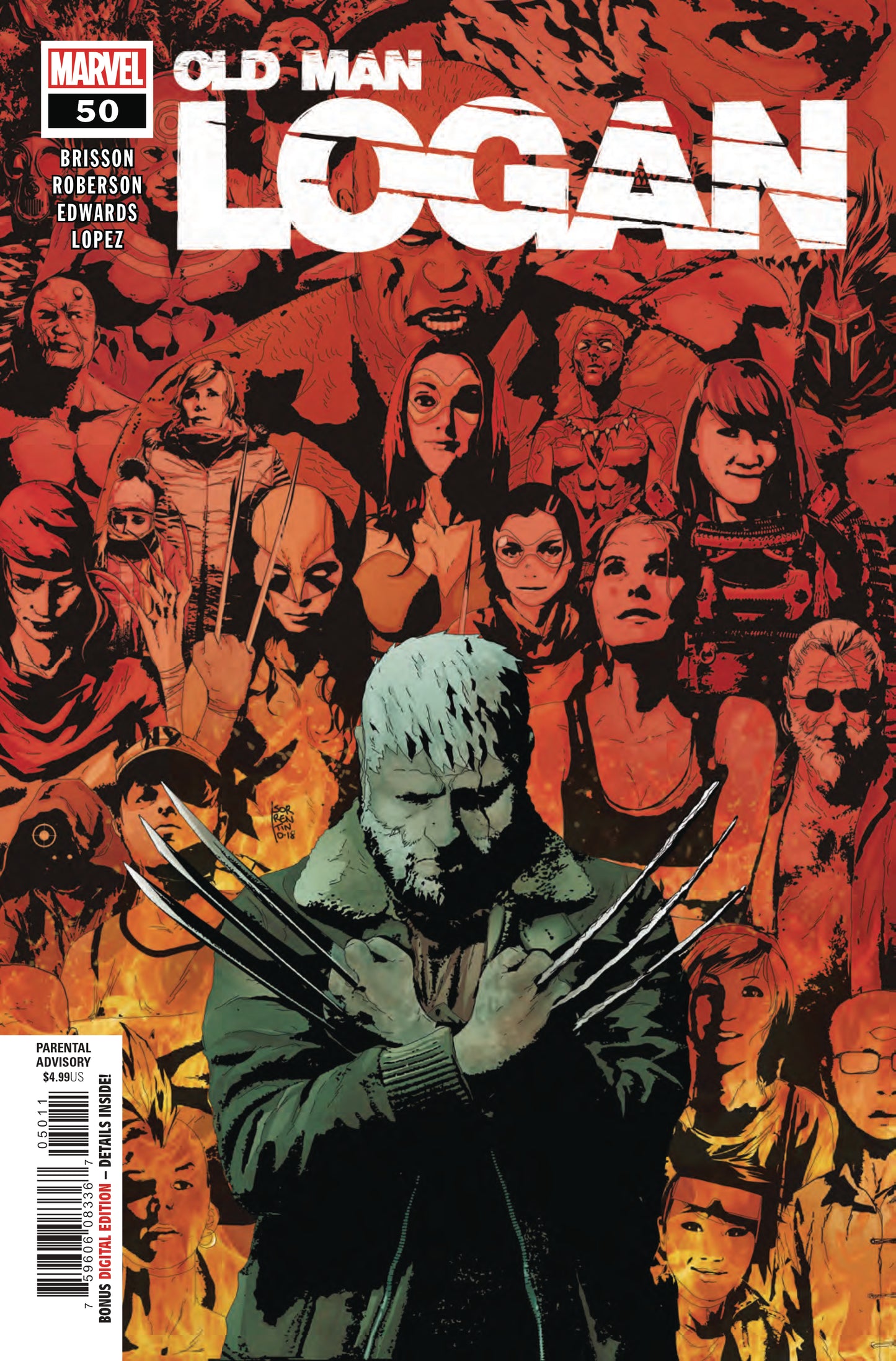 OLD MAN LOGAN #50 COVER