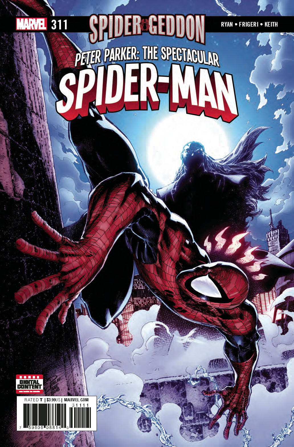 PETER PARKER SPECTACULAR SPIDER-MAN #311 SG COVER