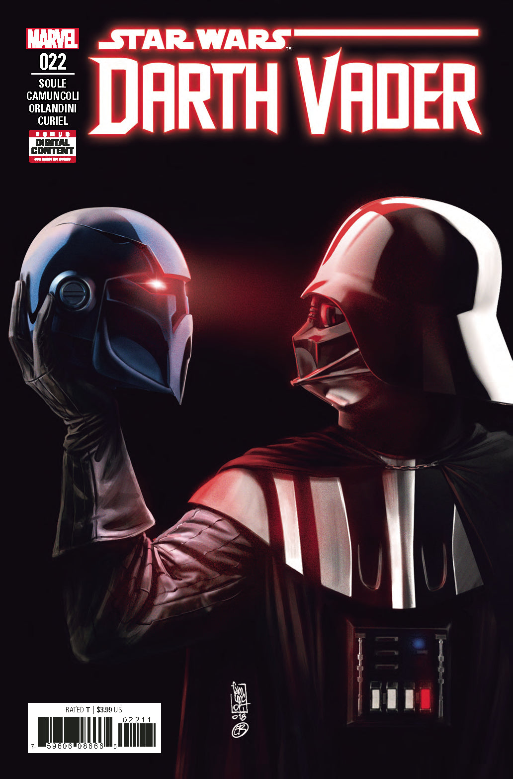 STAR WARS DARTH VADER #22 COVER