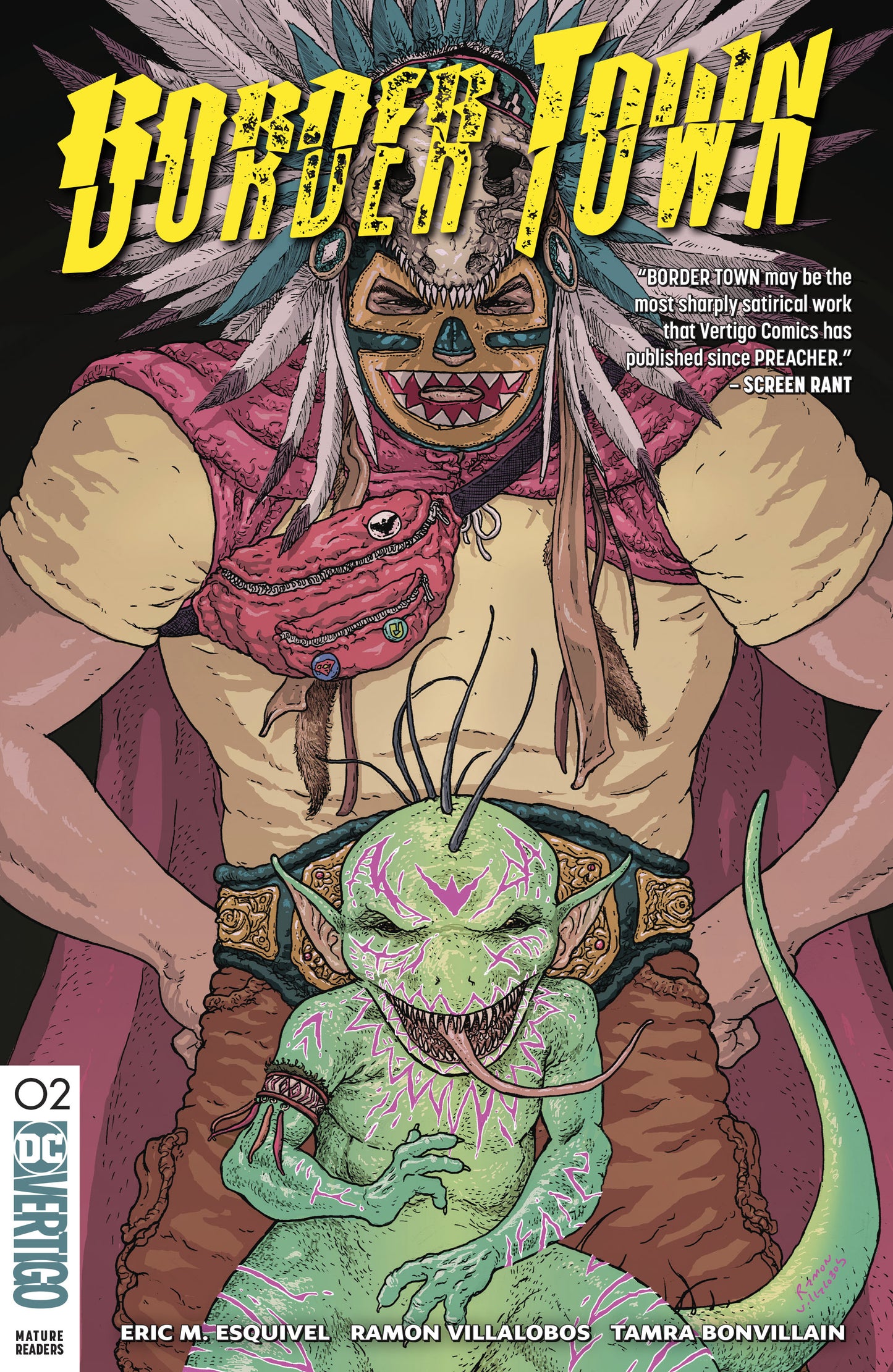 BORDER TOWN #2 (MR) COVER